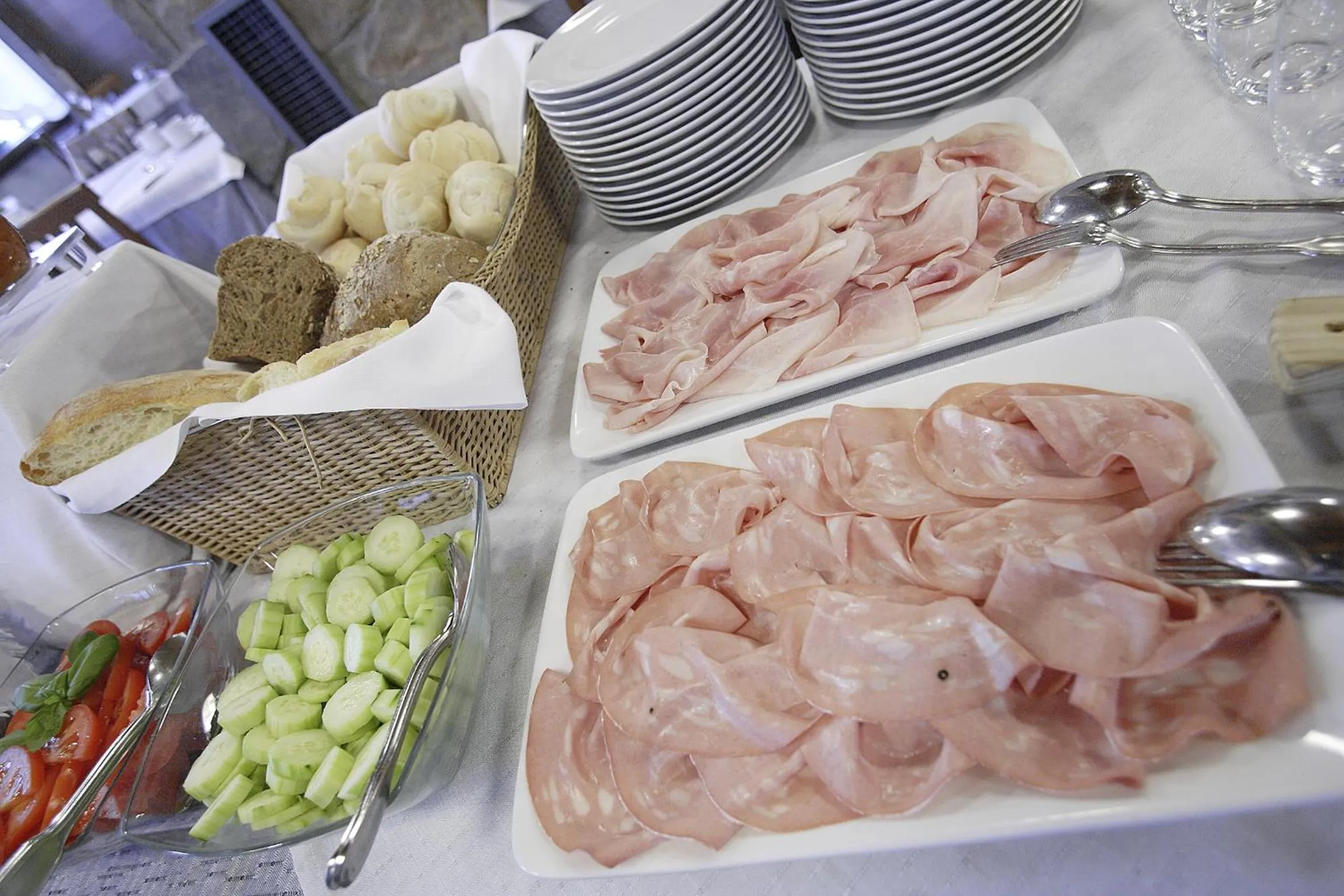 Buffet breakfast in Hotel Forte del 48