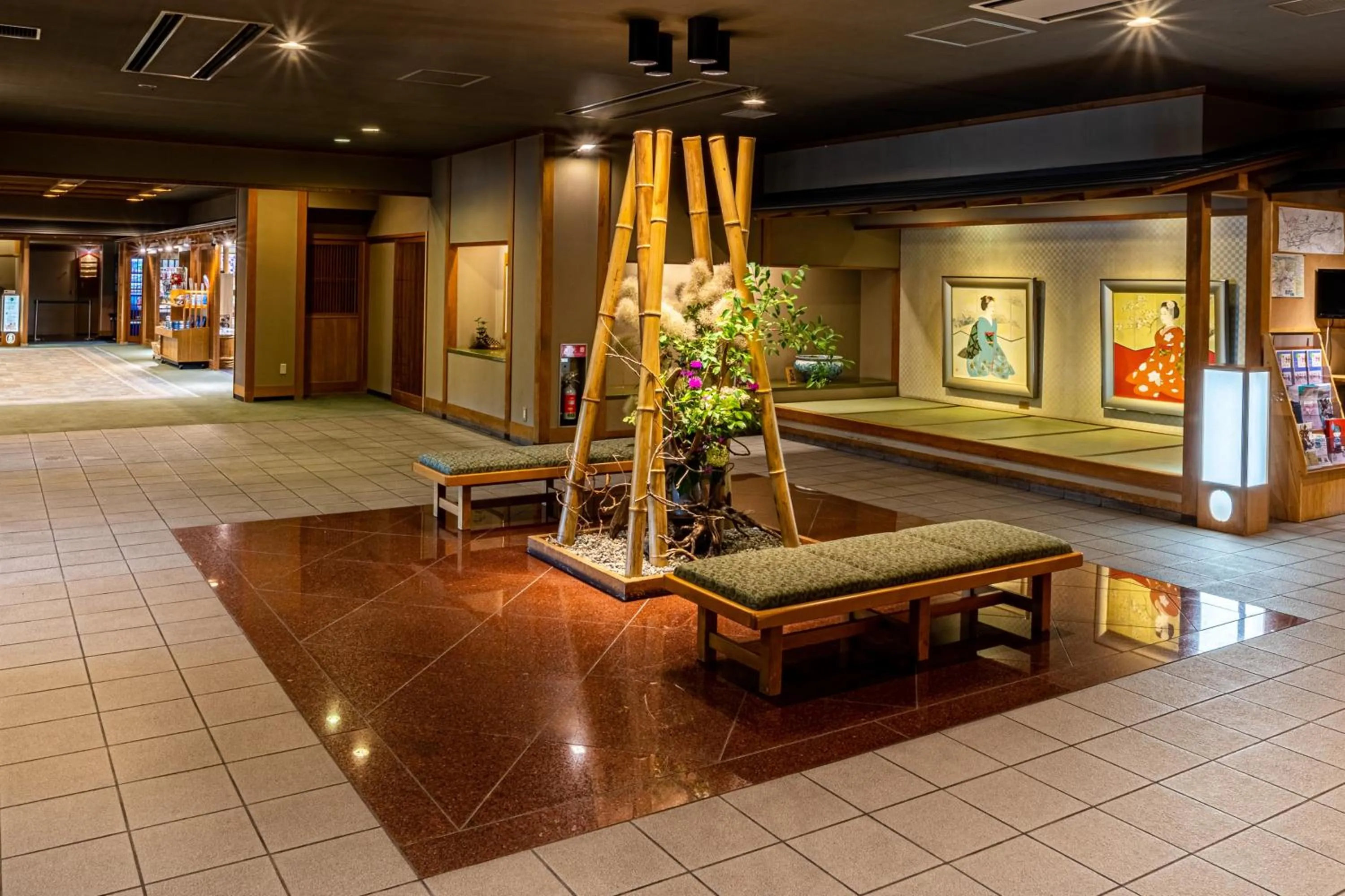 Lobby or reception in Hotel Keisui