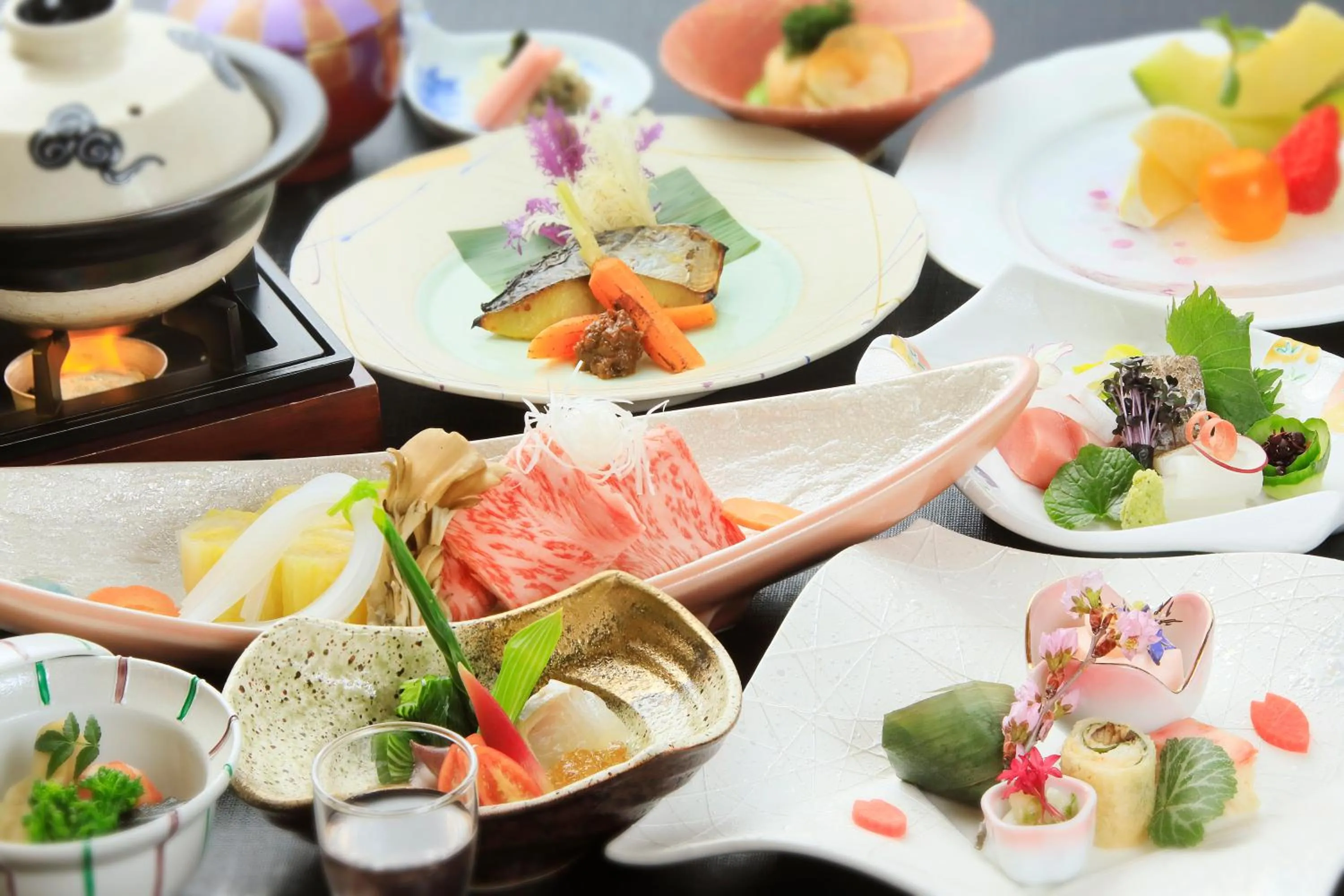 Dinner in Hotel Keisui