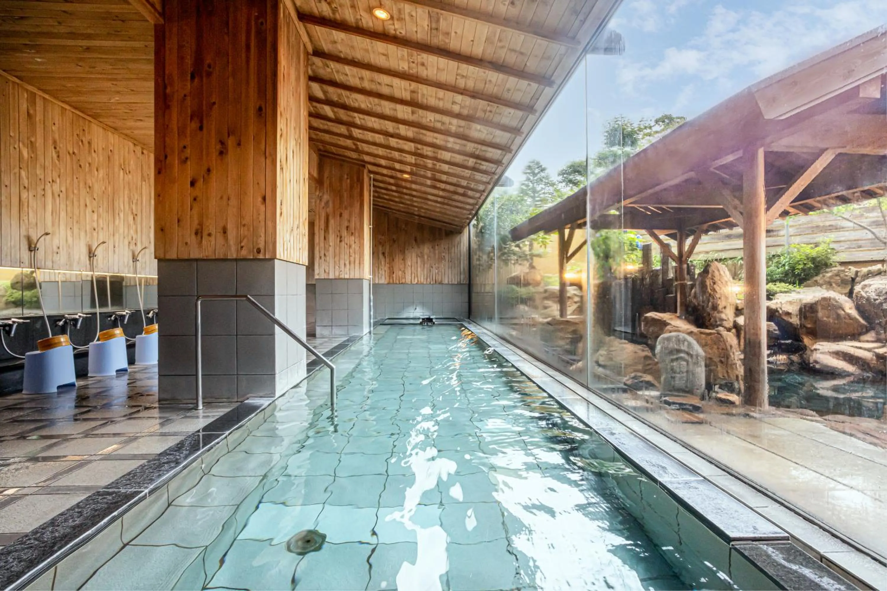 Public Bath in Hotel Keisui