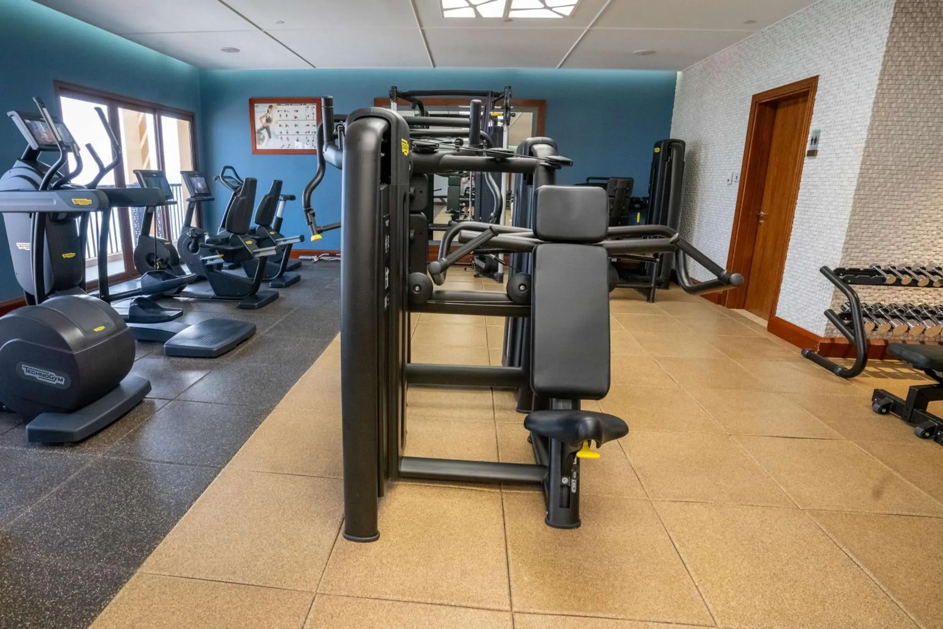 Fitness centre/facilities in DoubleTree by Hilton Resort & Spa Marjan Island Fitness centre/facilities in DoubleTree by Hilton Resort & Spa Marjan Island