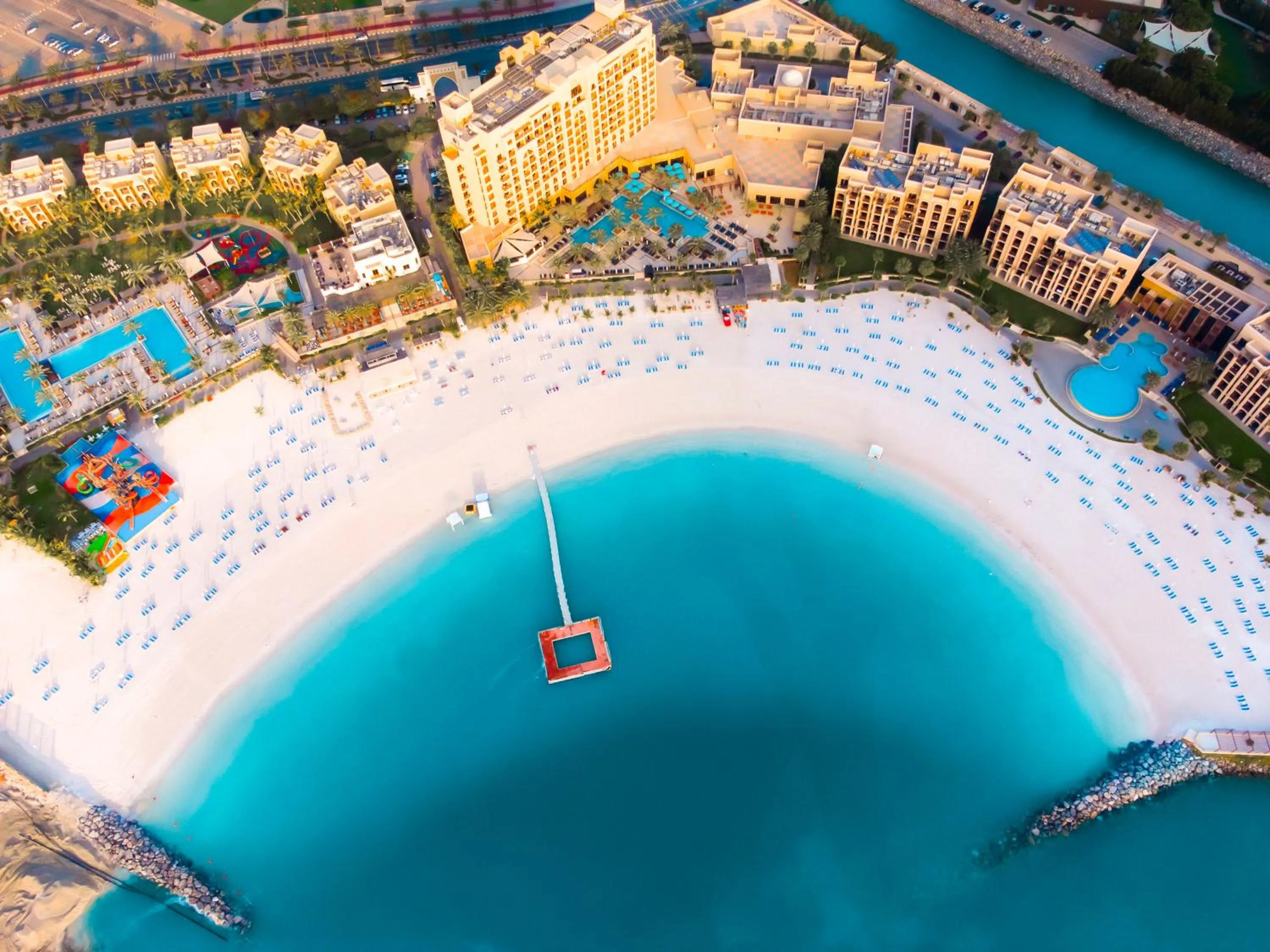 Bird's eye view in DoubleTree by Hilton Resort & Spa Marjan Island