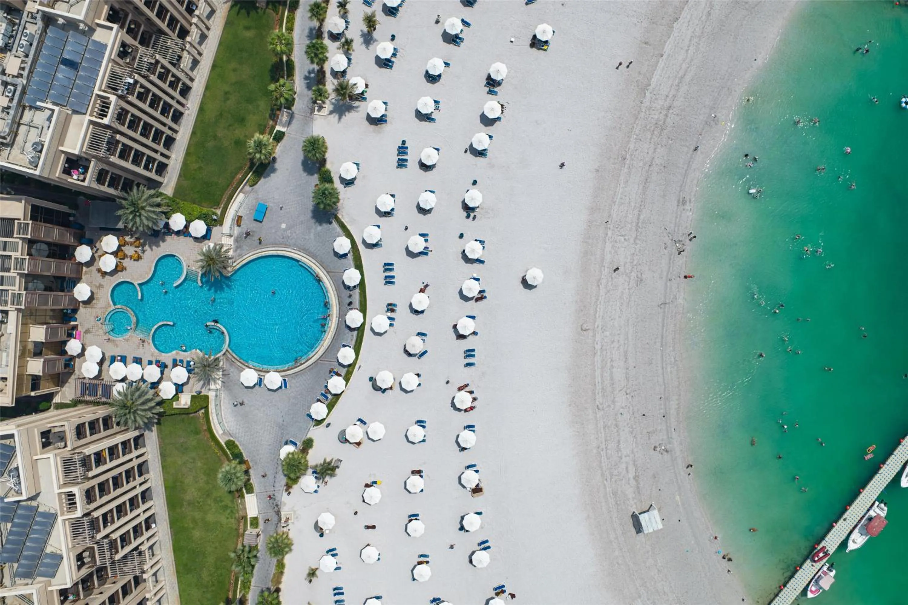 Property building in DoubleTree by Hilton Resort & Spa Marjan Island