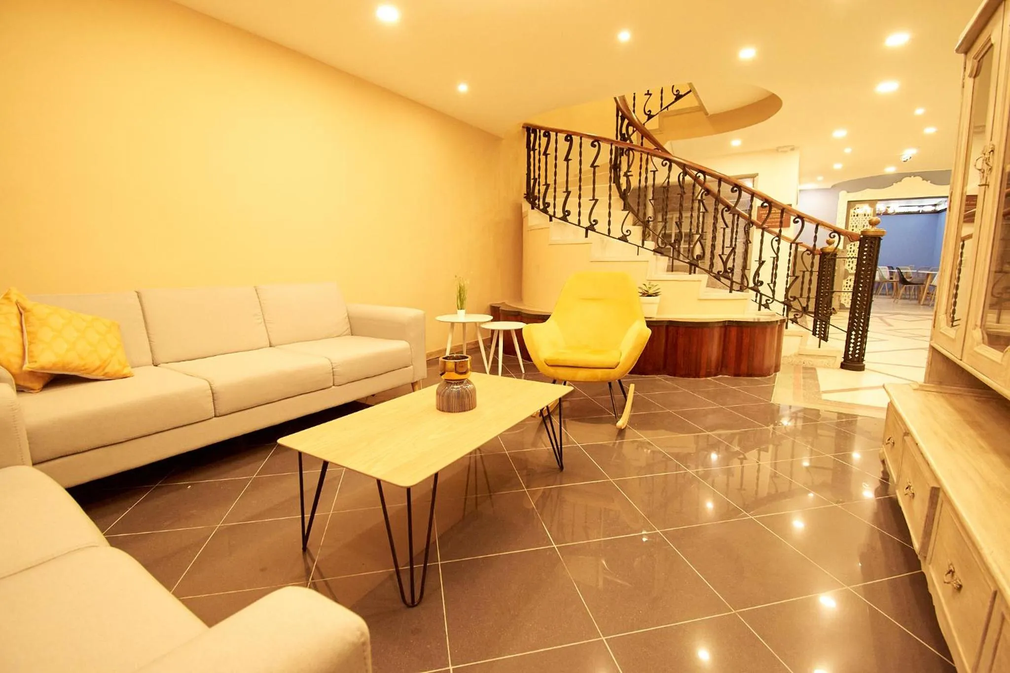 Seating area in Brana by Bernalo Hotels