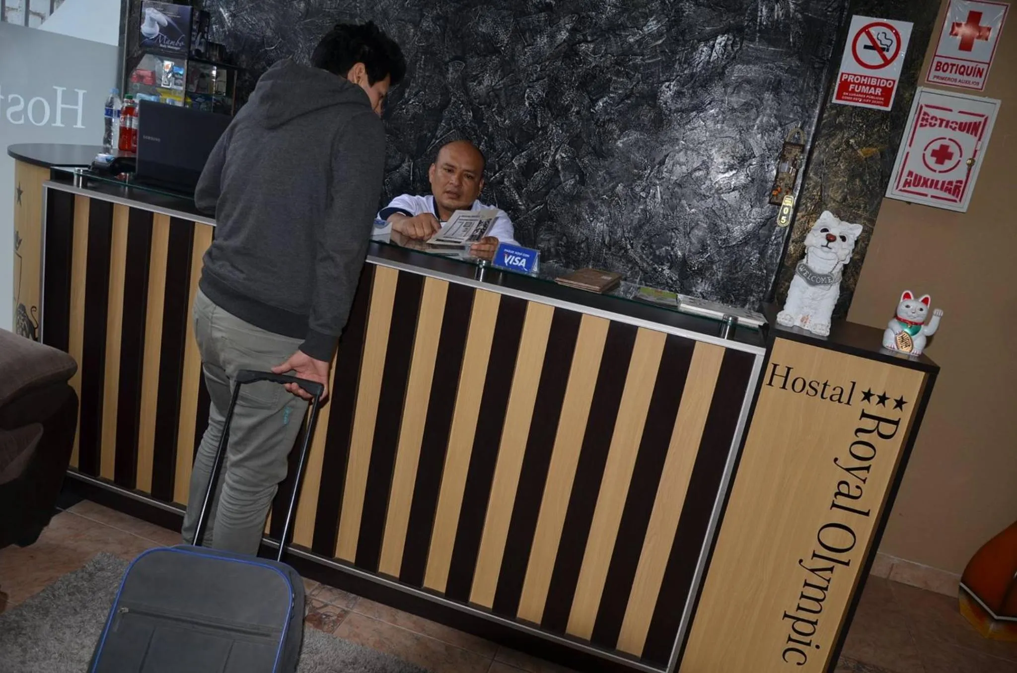 People in Hotel Royal Olympic