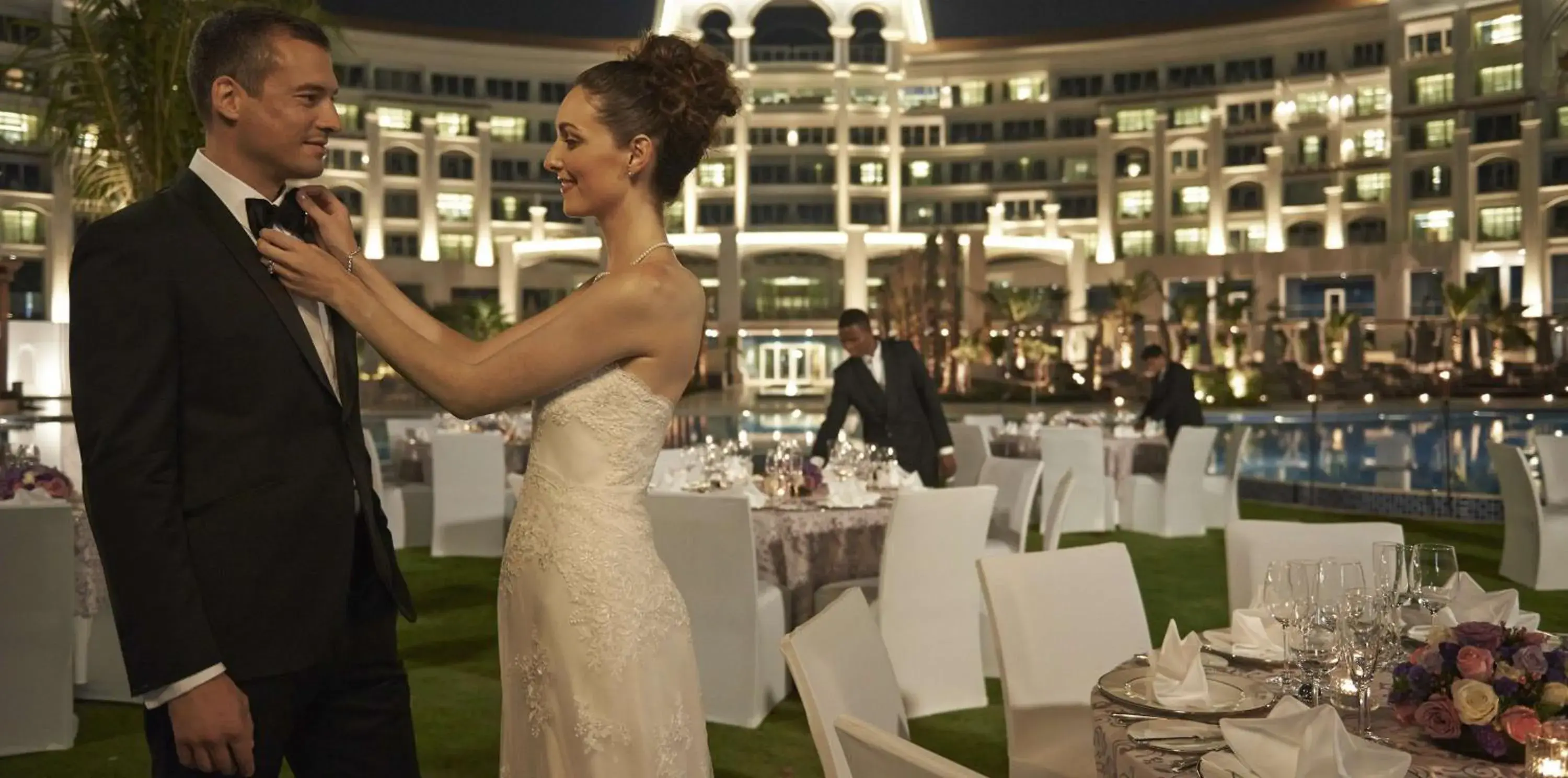 Property building in Waldorf Astoria Dubai Palm Jumeirah Property building in Waldorf Astoria Dubai Palm Jumeirah