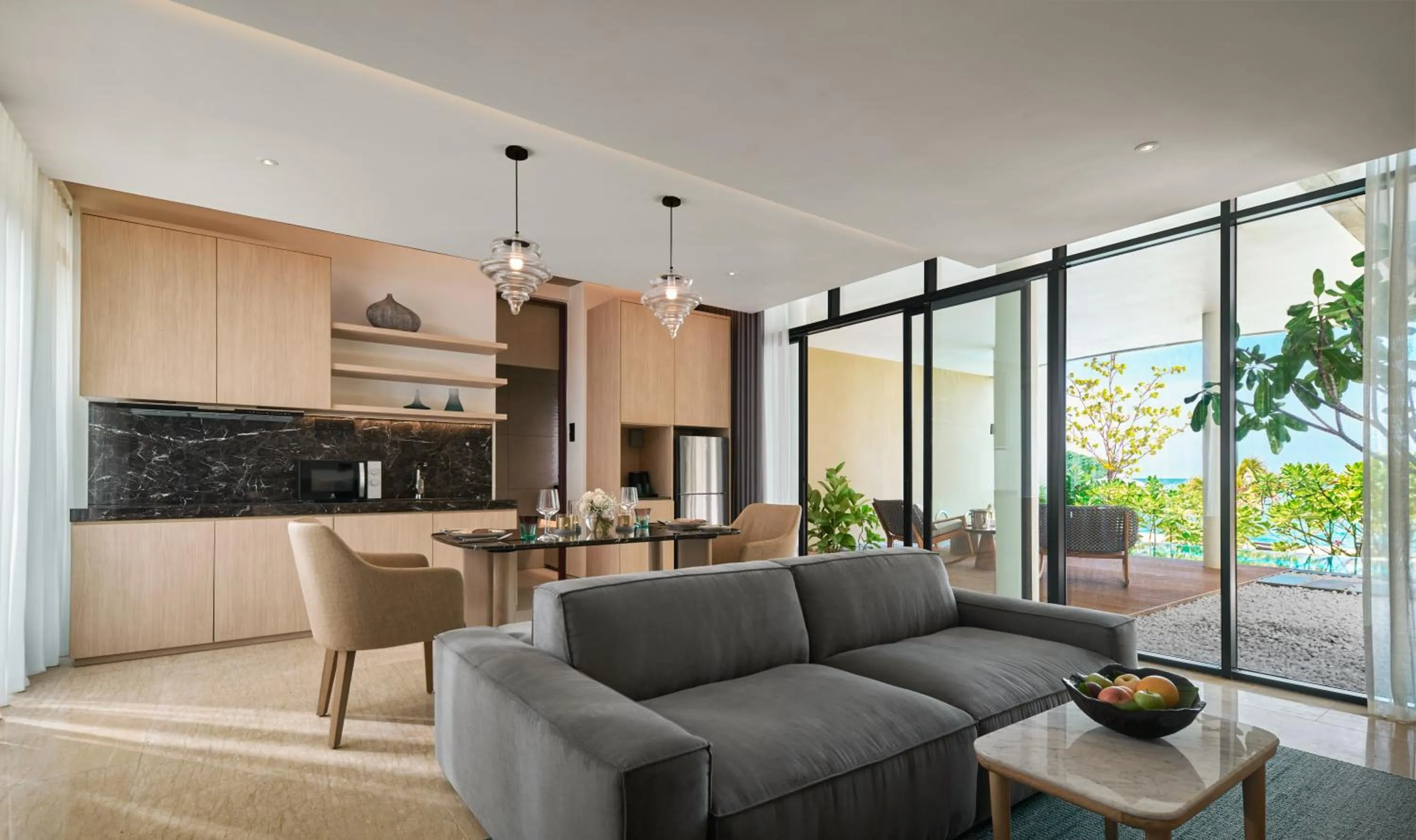 Kitchen or kitchenette in PARKROYAL Langkawi Resort