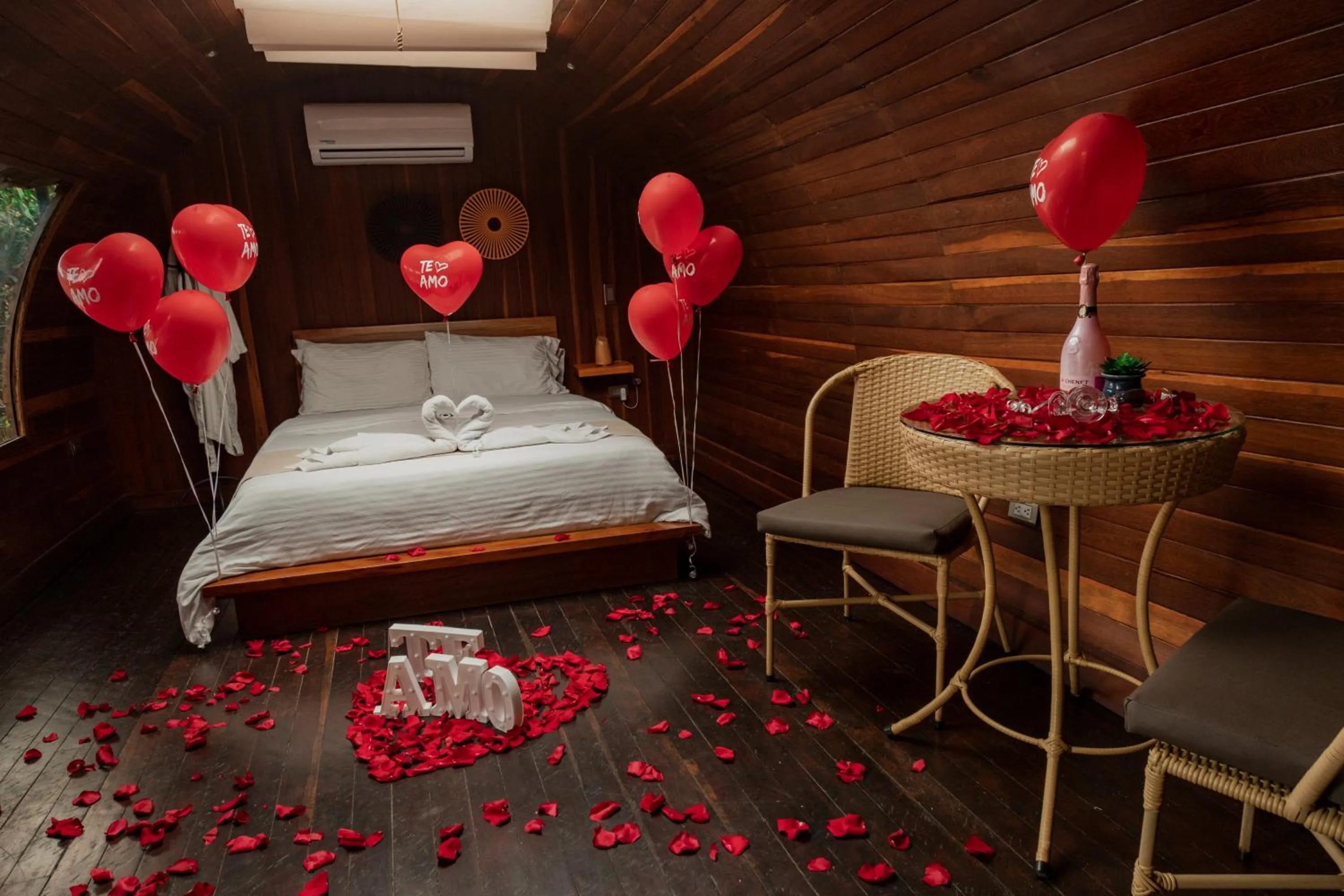 Bed in Glamping The Mountain