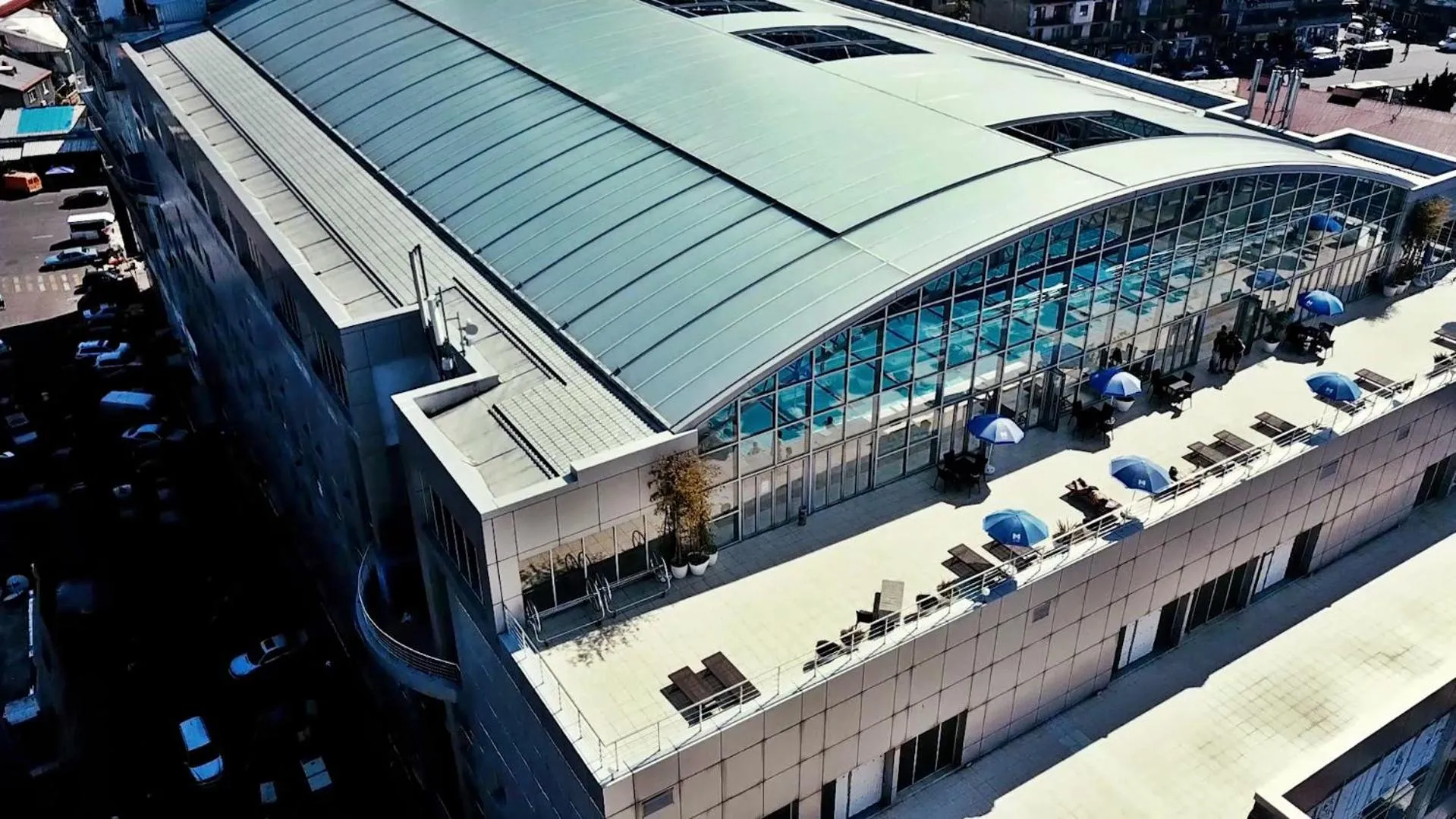 Bird's eye view in Mardi Plaza Hotel