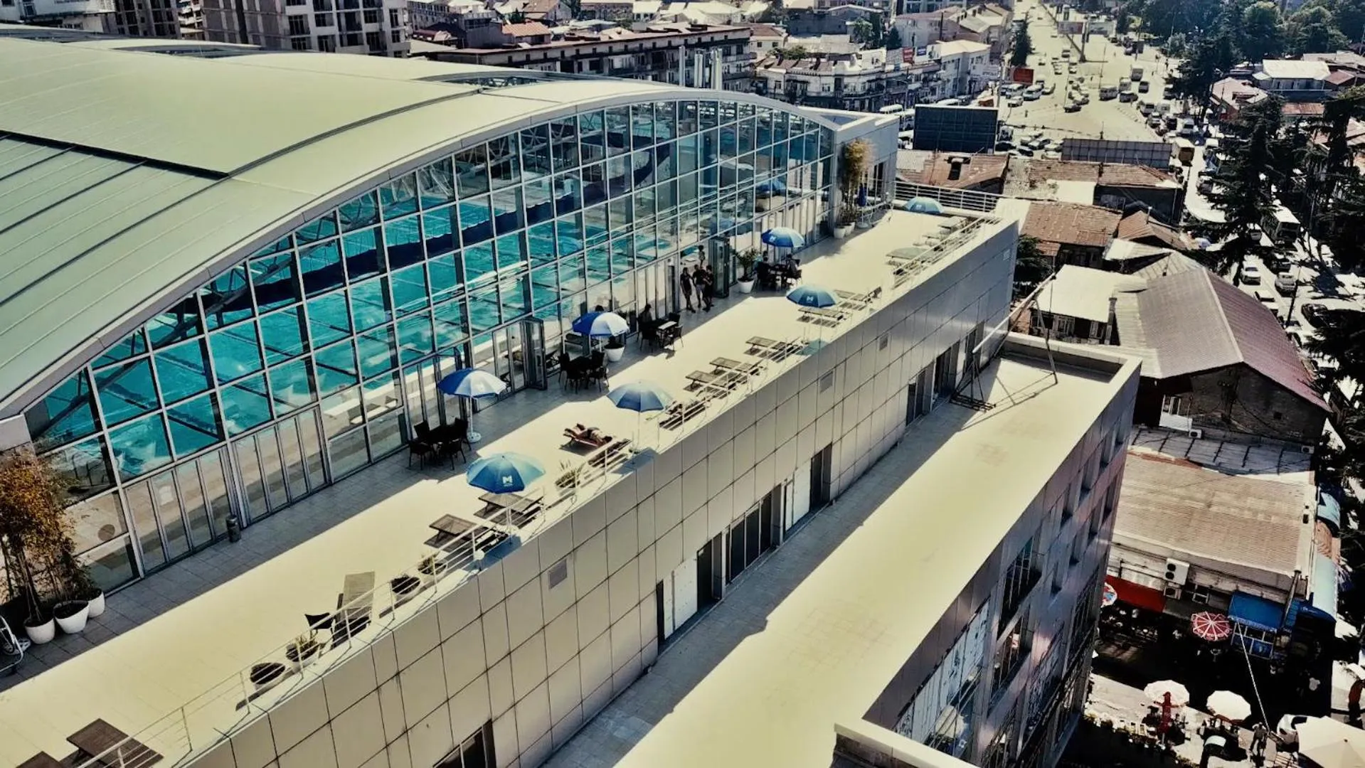 Bird's eye view in Mardi Plaza Hotel