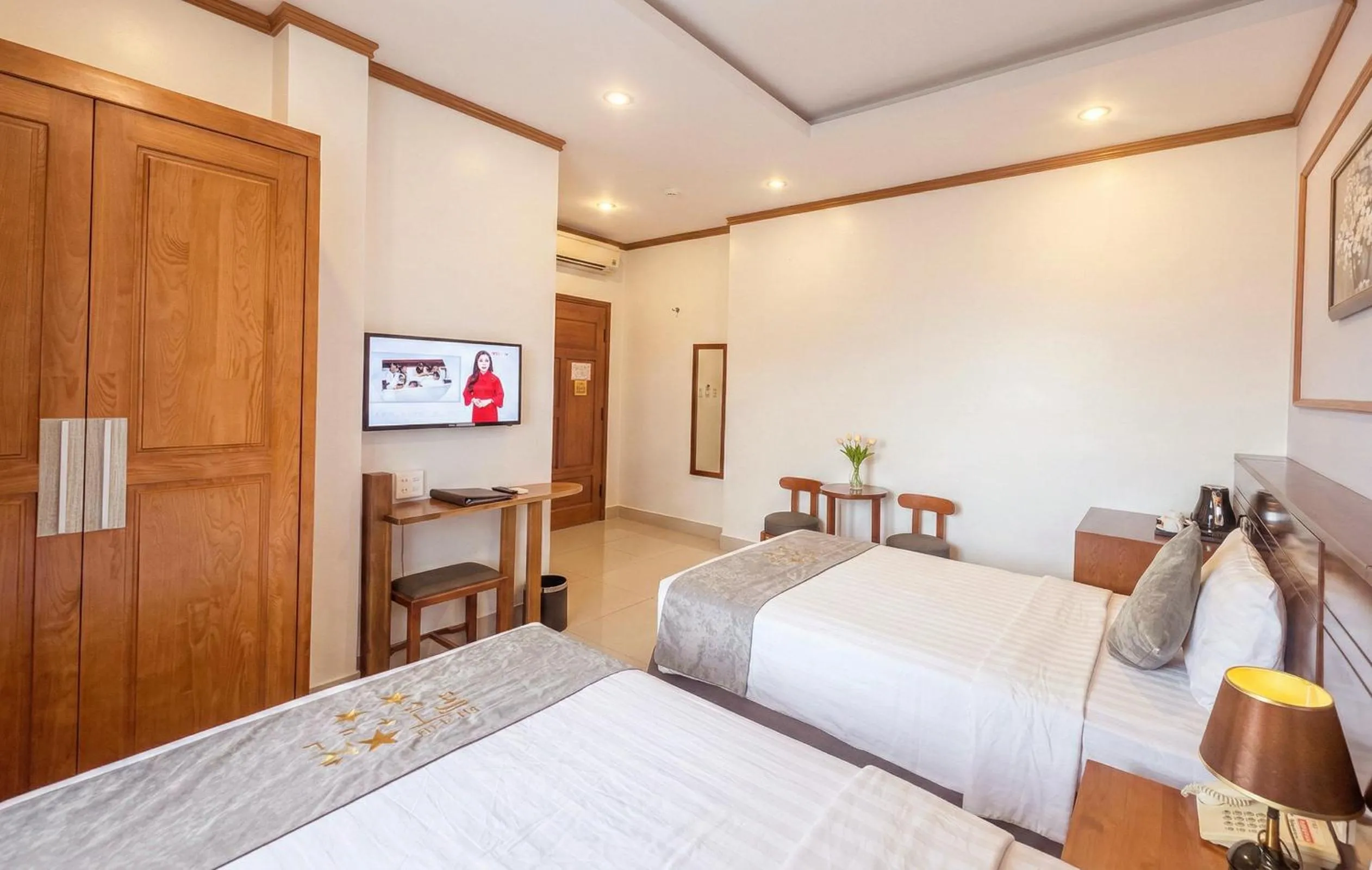 Photo of the whole room, Bed in Lien Do Star Hotel