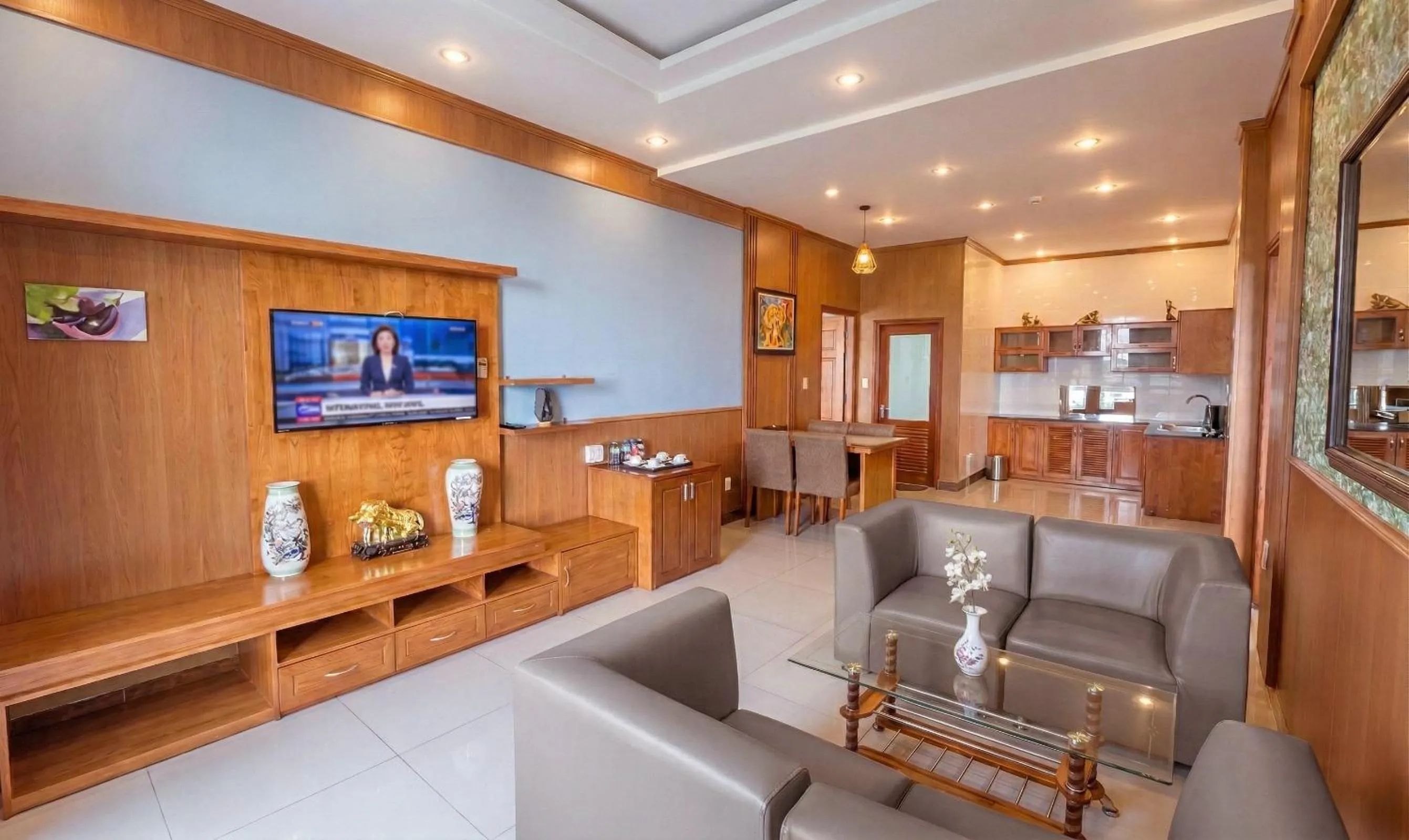 Living room in Lien Do Star Hotel