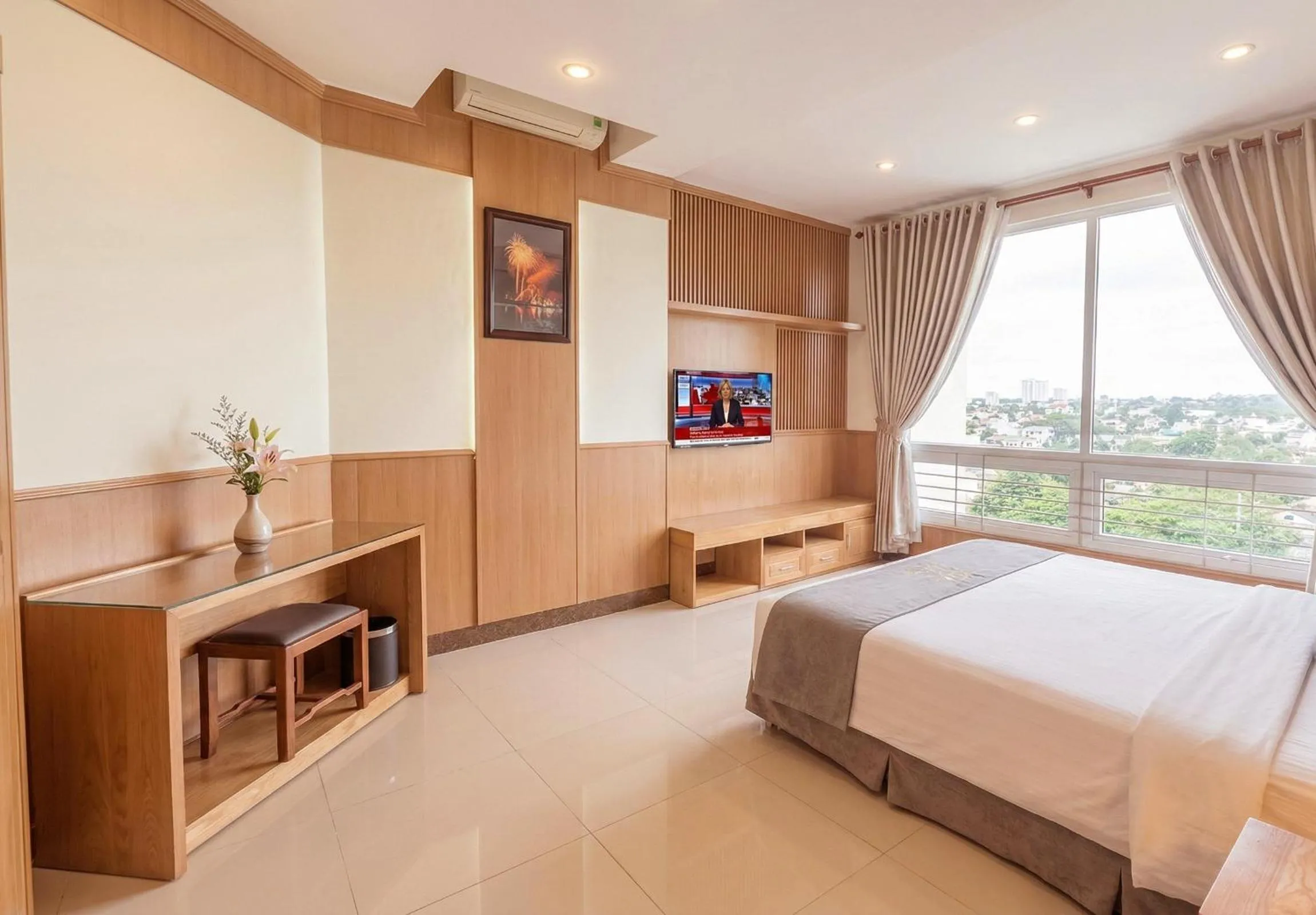 Bedroom, Bed in Lien Do Star Hotel