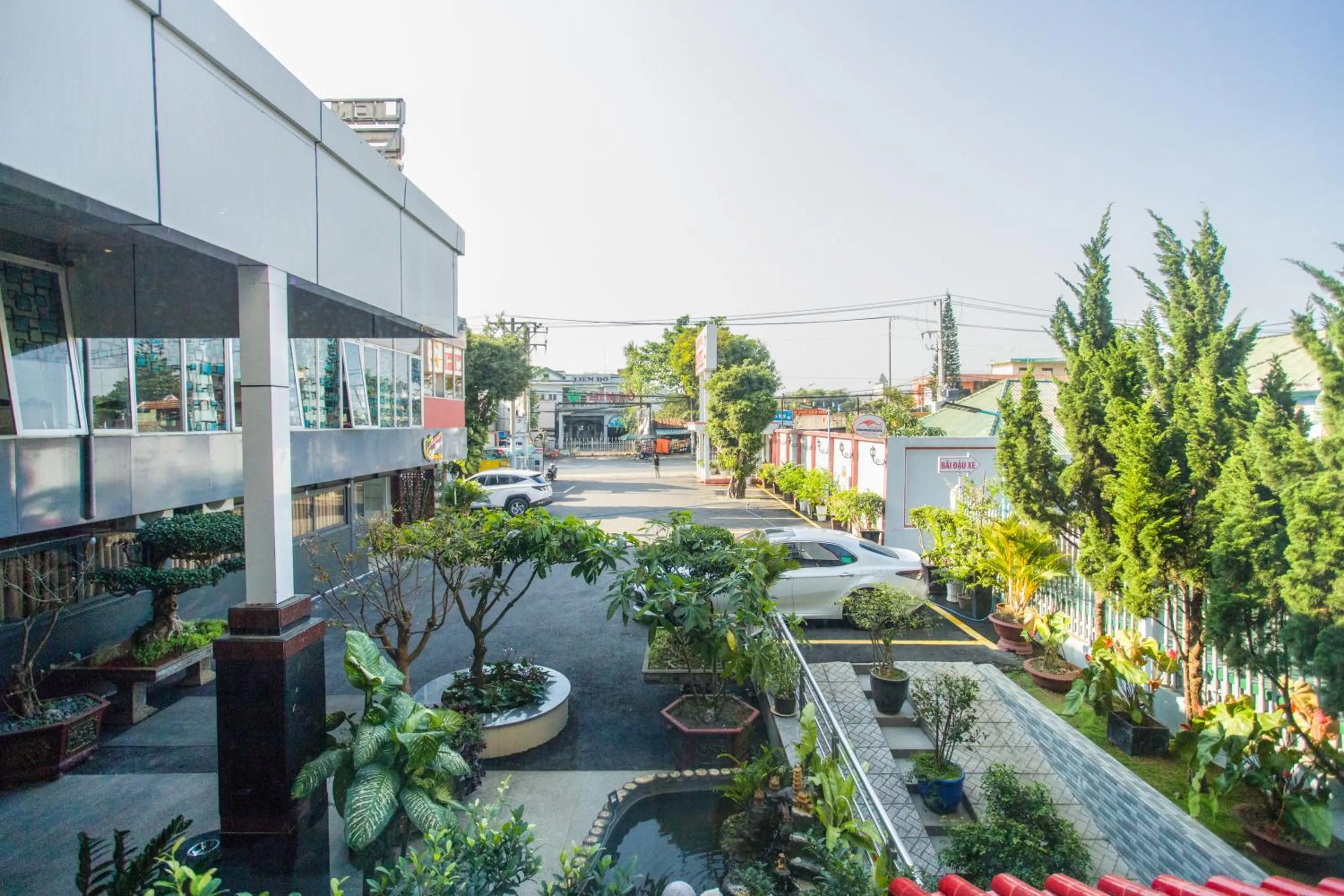 Garden view in Lien Do Star Hotel