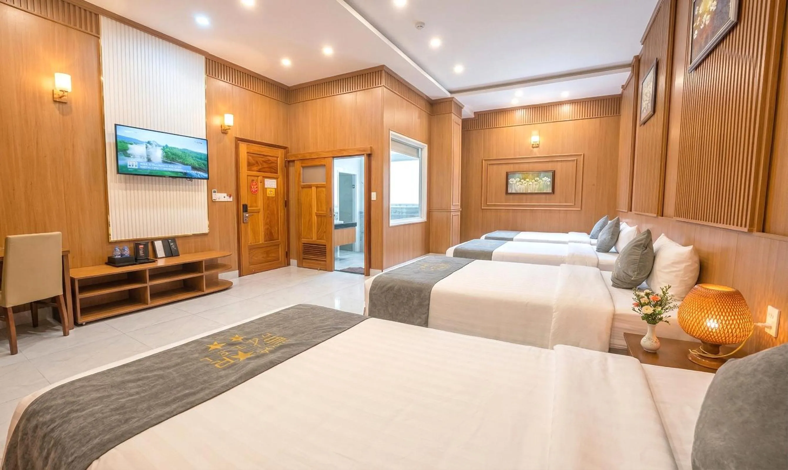 Photo of the whole room, Bed in Lien Do Star Hotel