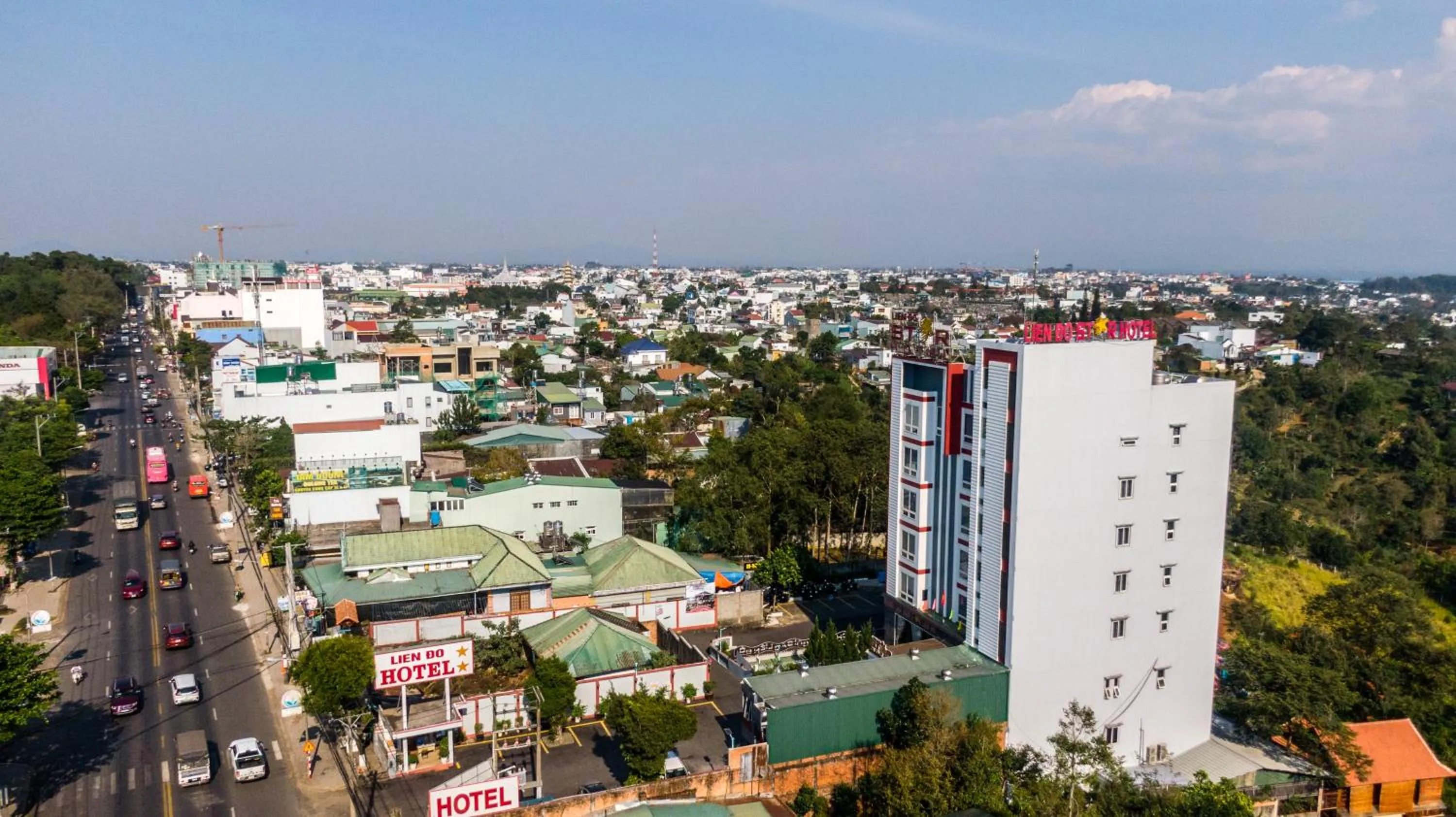 Bird's eye view in Lien Do Star Hotel