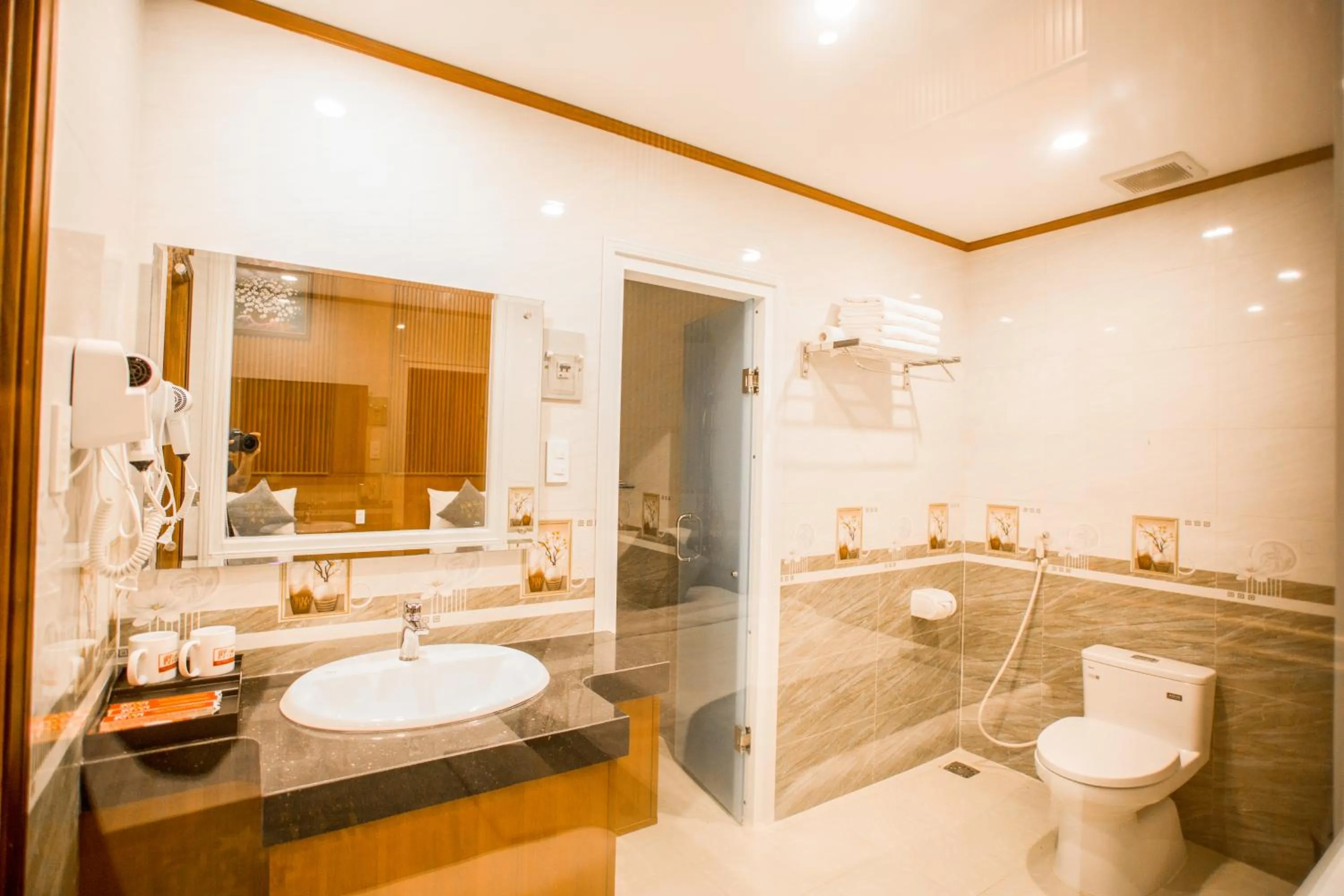 Shower in Lien Do Star Hotel