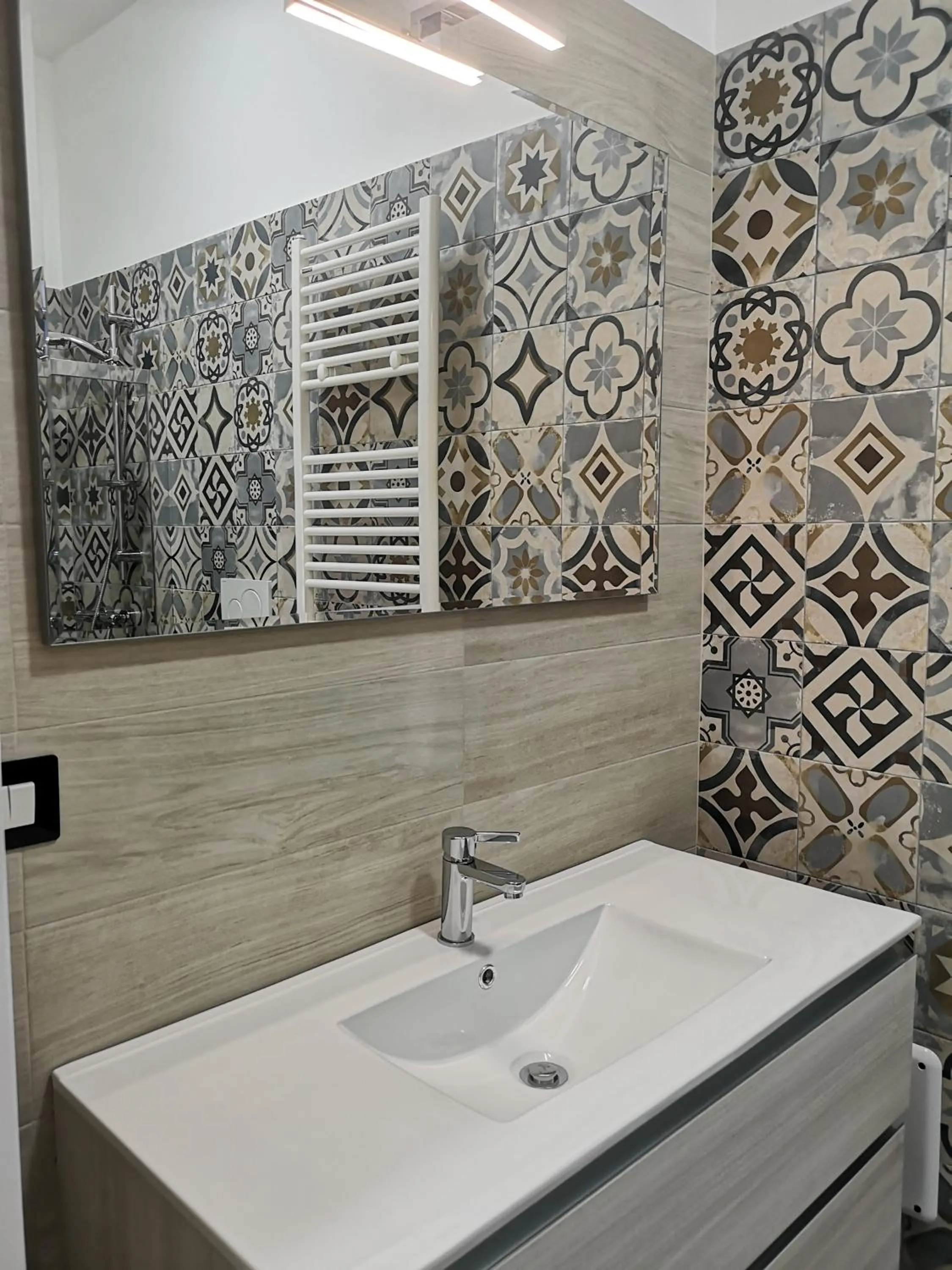 Bathroom in B&b tra scirocco e tramontana