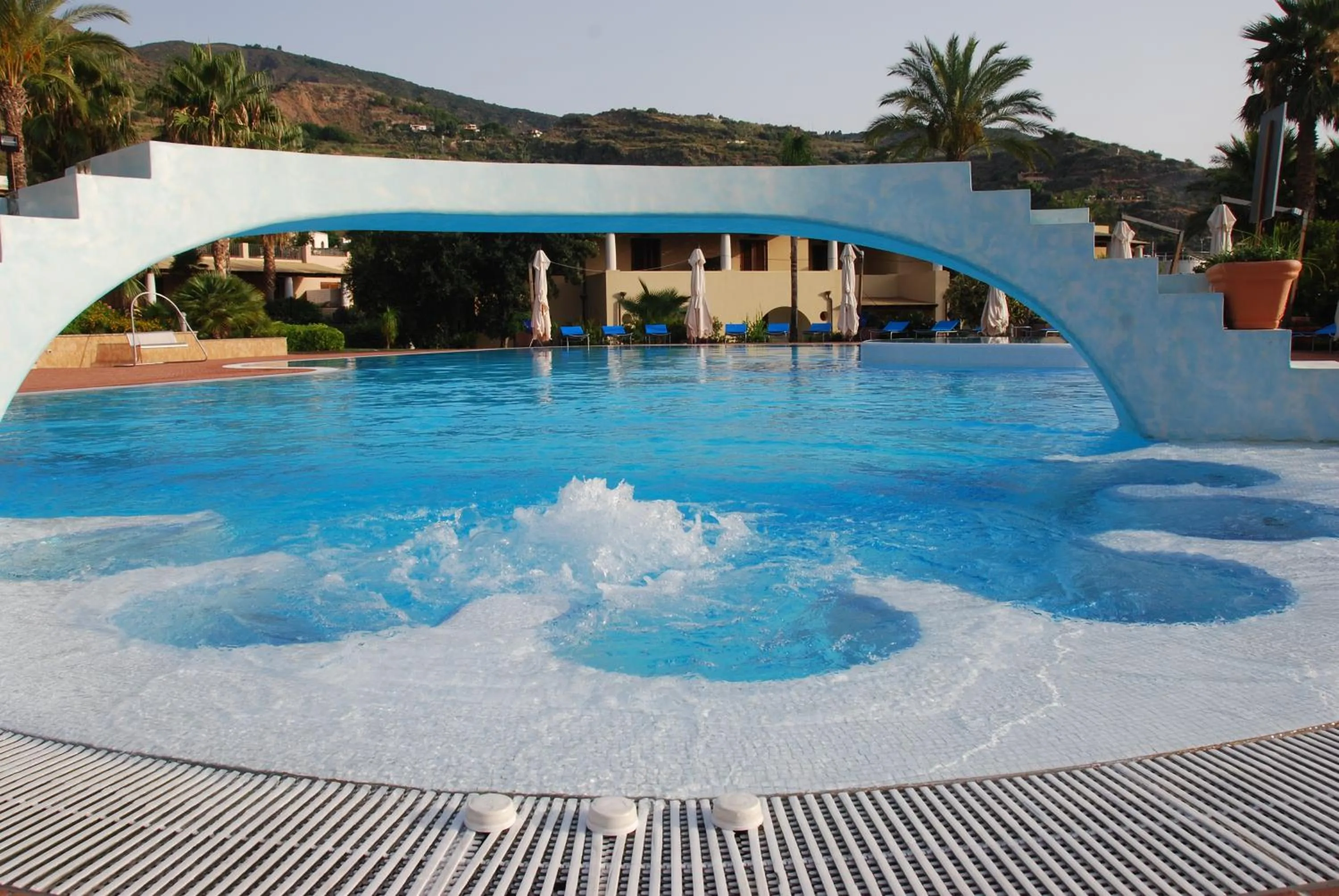 Swimming pool in Hotel Aktea