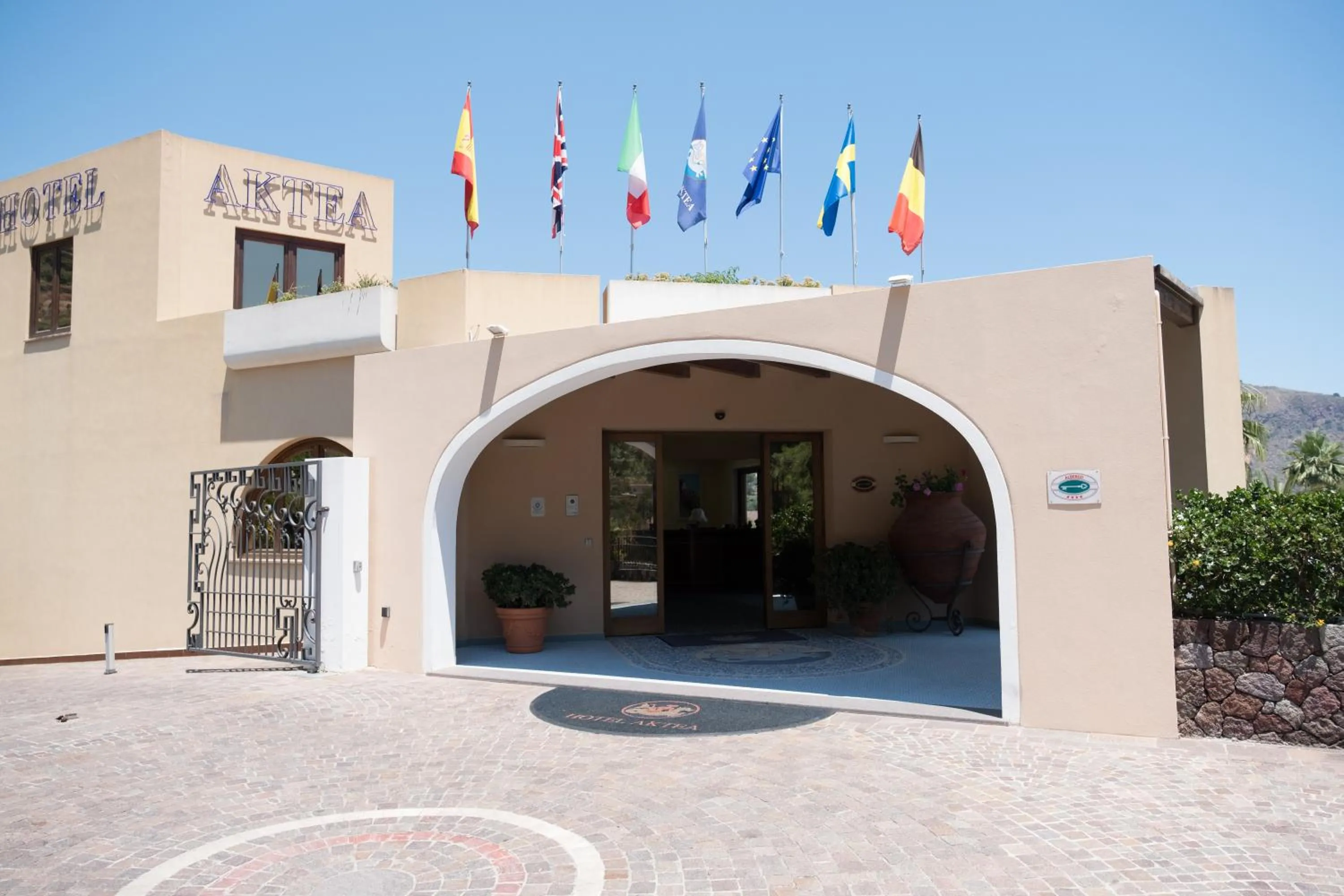 Property building in Hotel Aktea