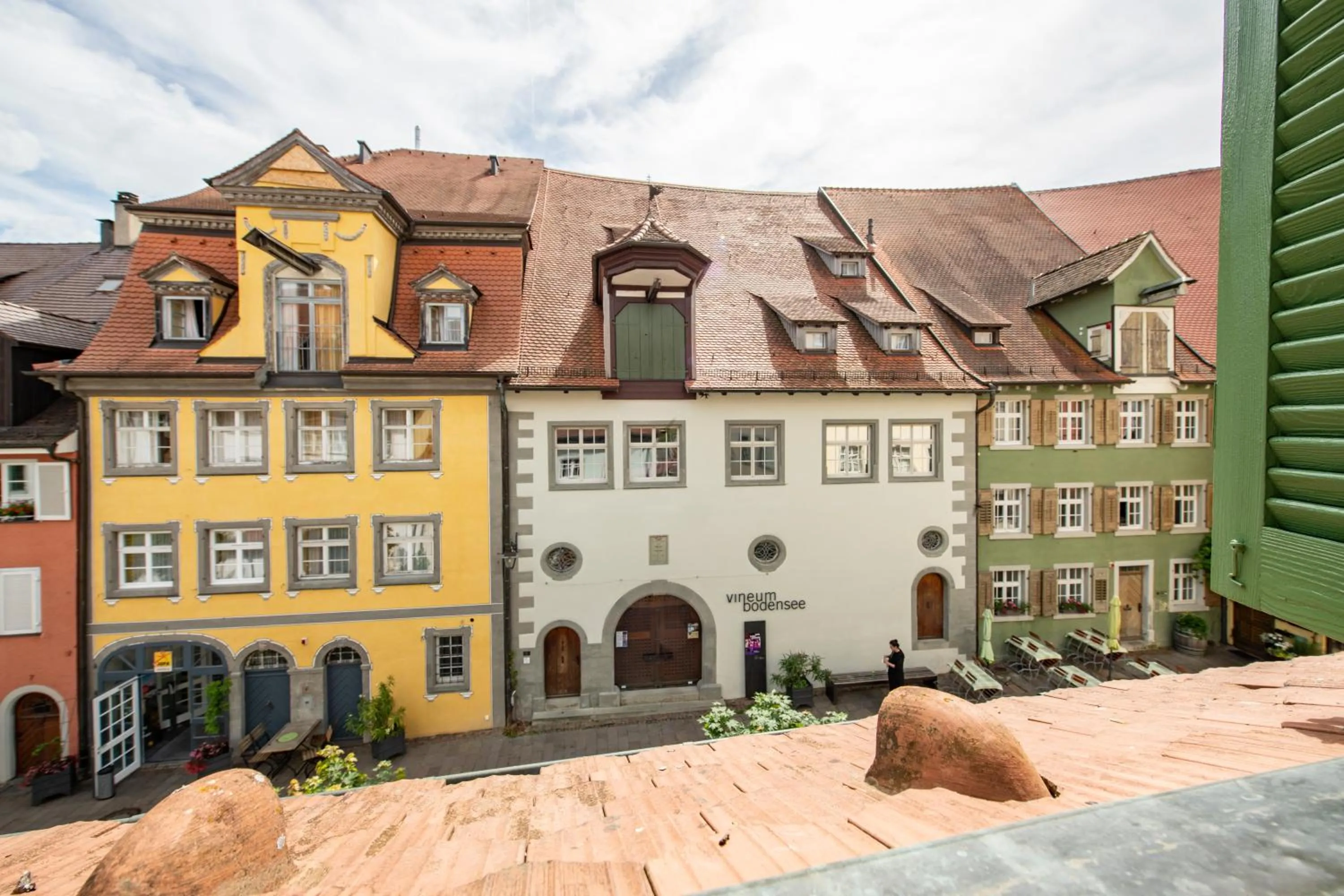 Quiet street view in Gästehaus am Schlossplatz, Z. 4