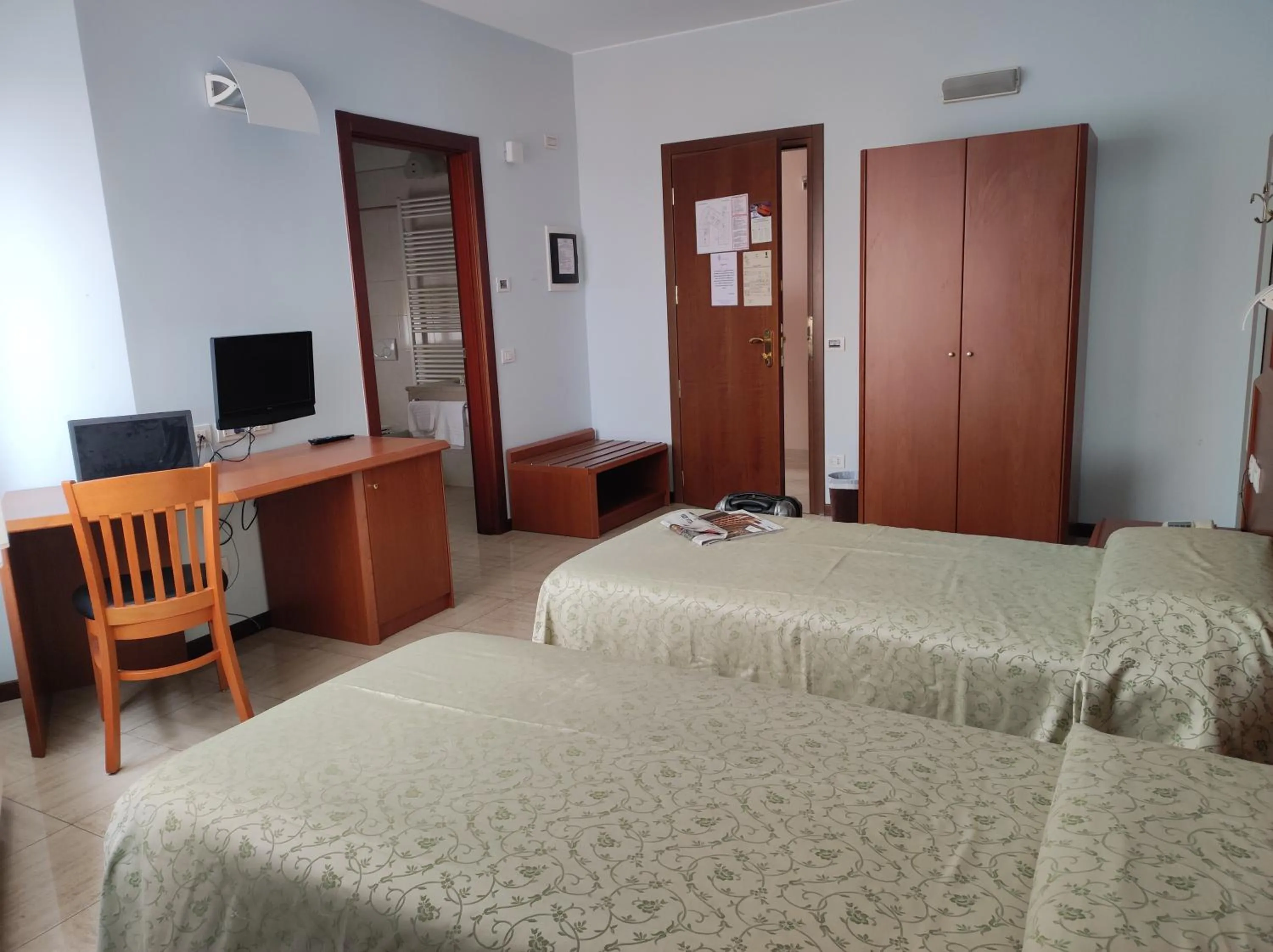 Bed in Hotel Industria