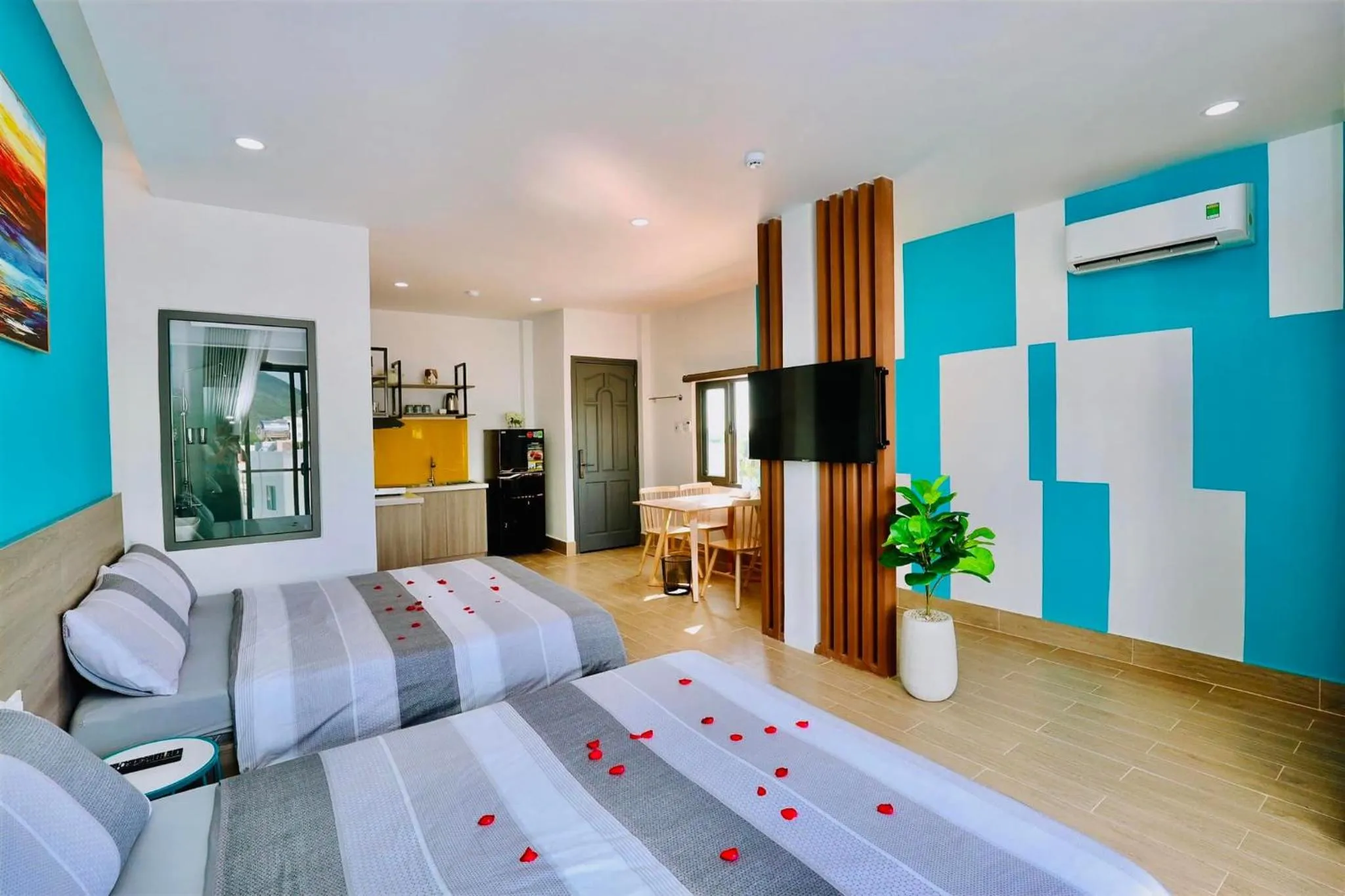 Photo of the whole room, Bed in HÀO PHÁT HOTEL NHA TRANG