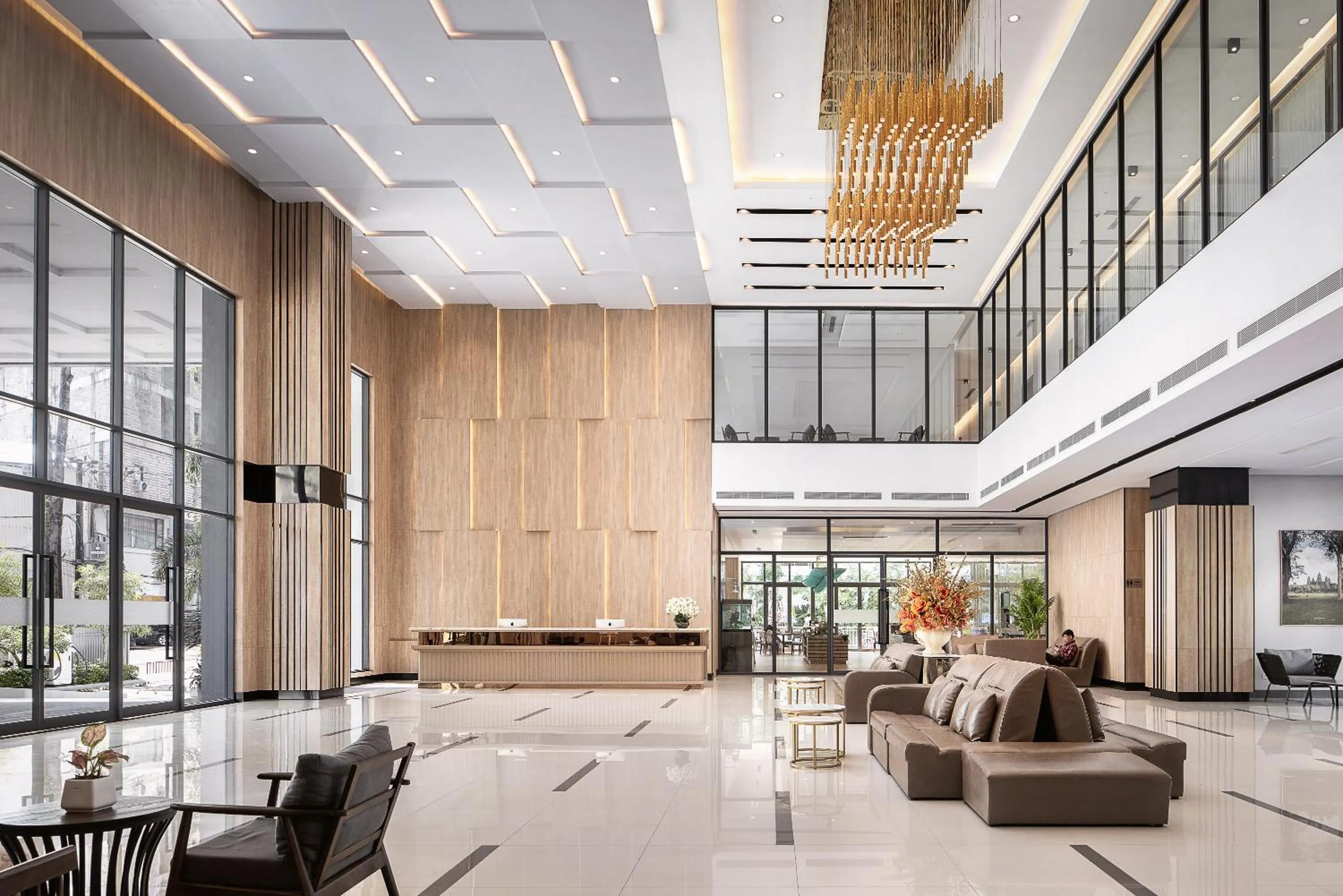 Lobby or reception in RIVA Hotel SHV