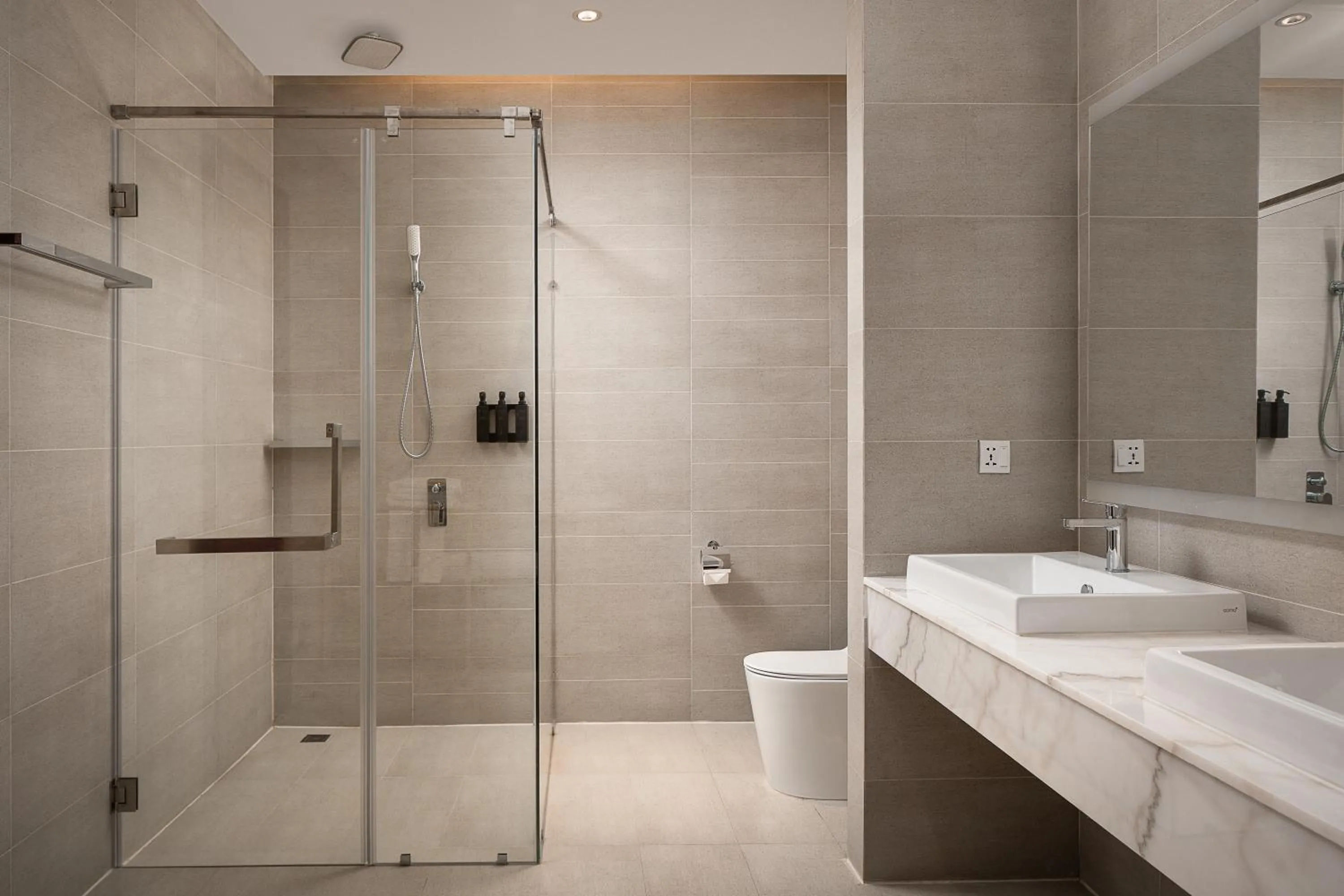 Shower in RIVA Hotel SHV