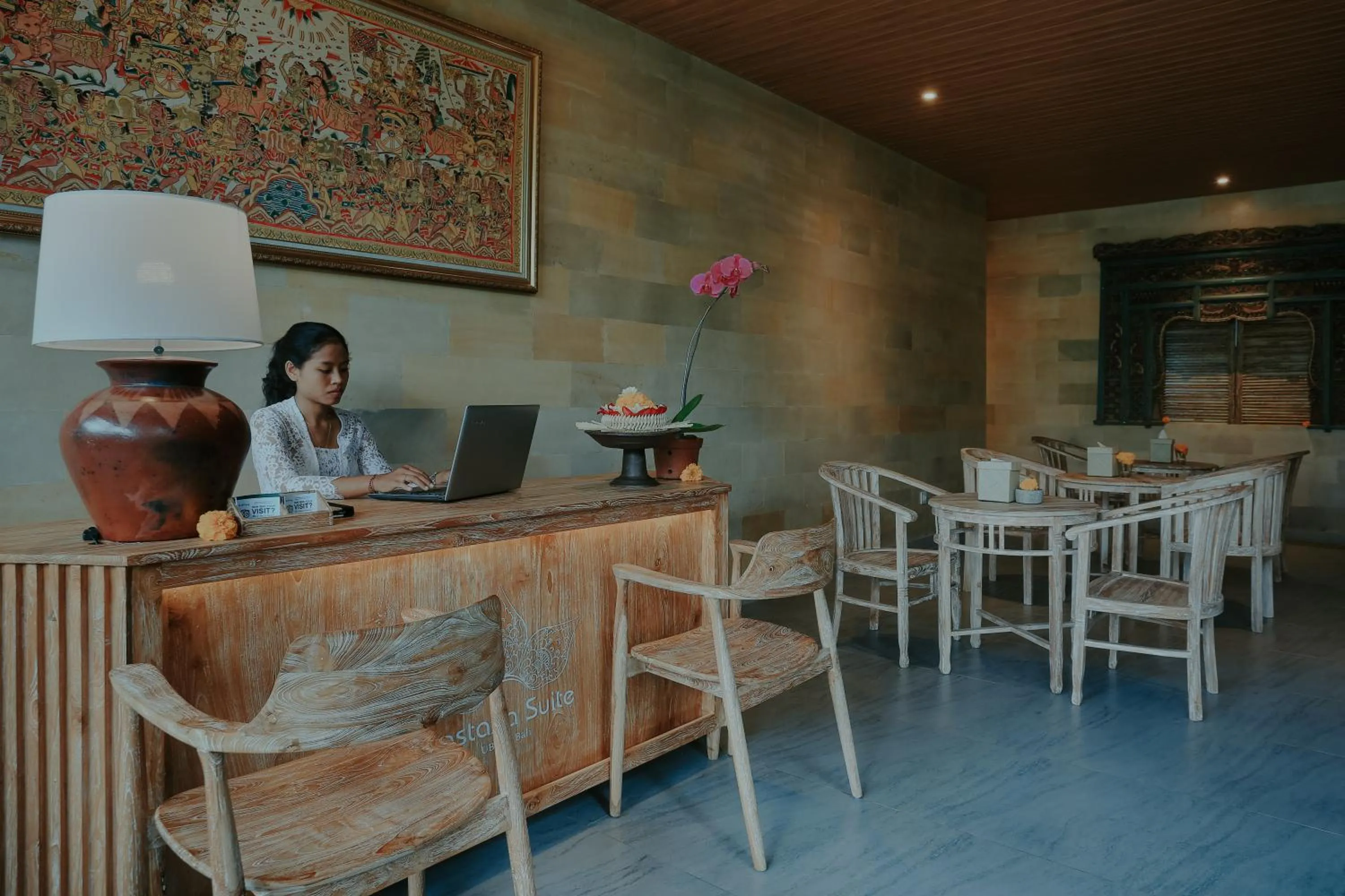 Lobby or reception in LASTANA SUITE UBUD