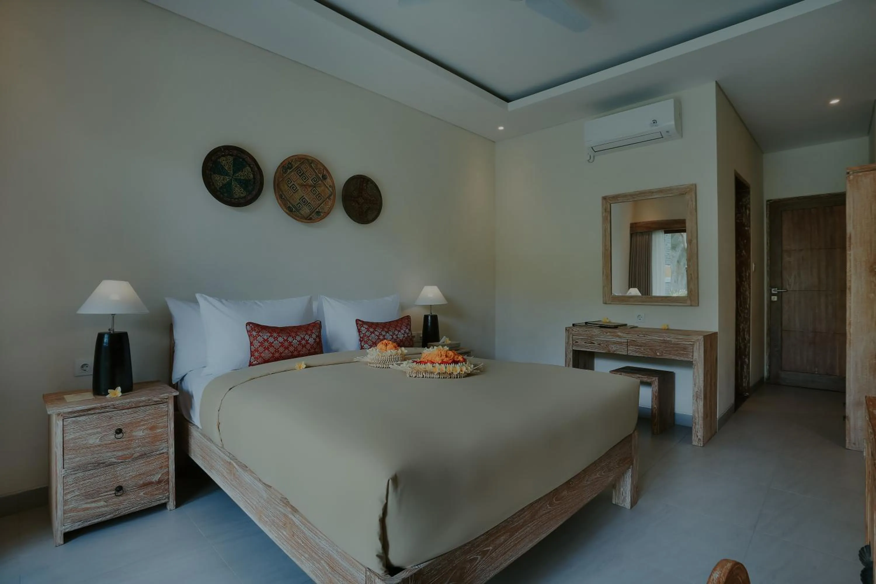 Bed in LASTANA SUITE UBUD