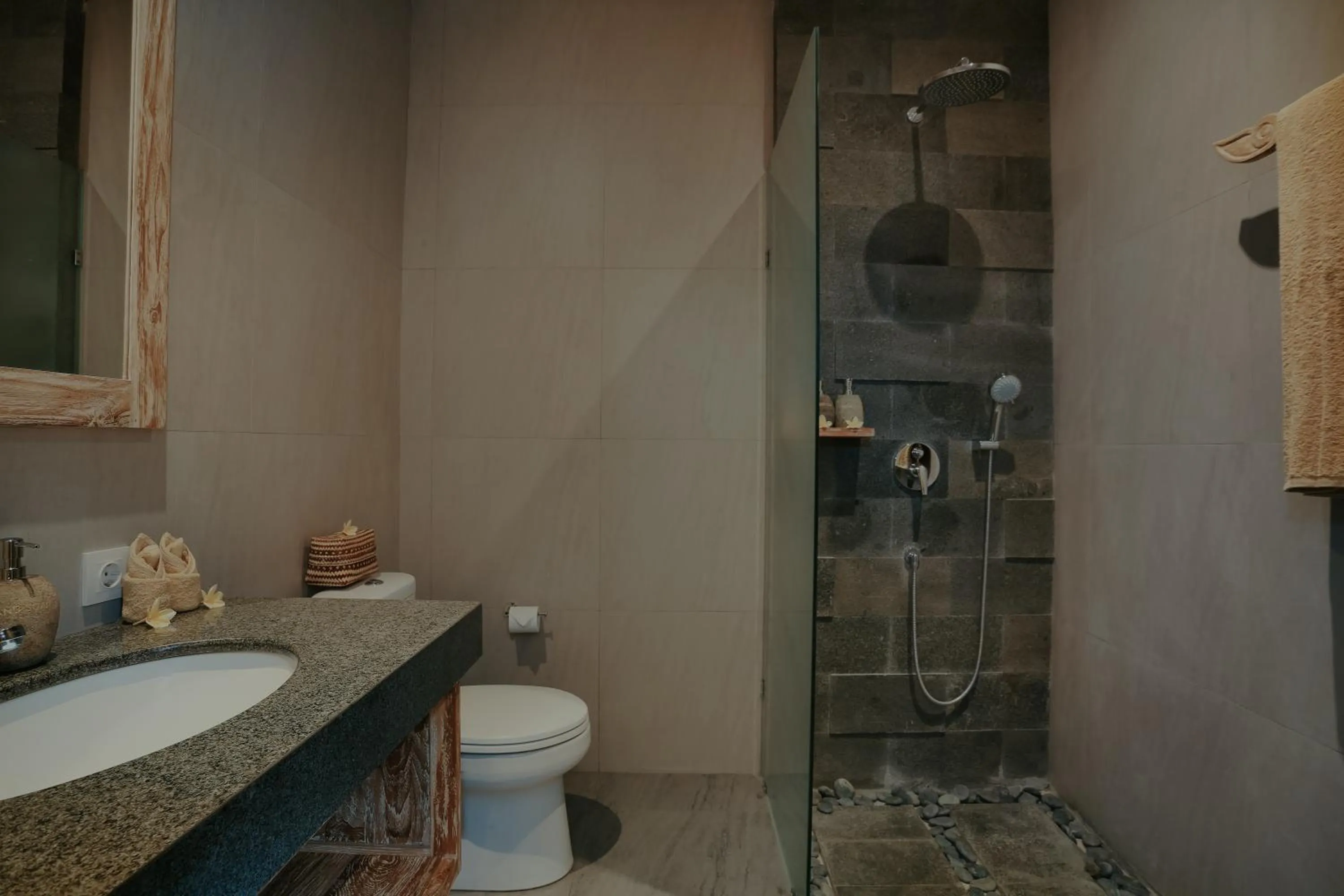 Shower in LASTANA SUITE UBUD