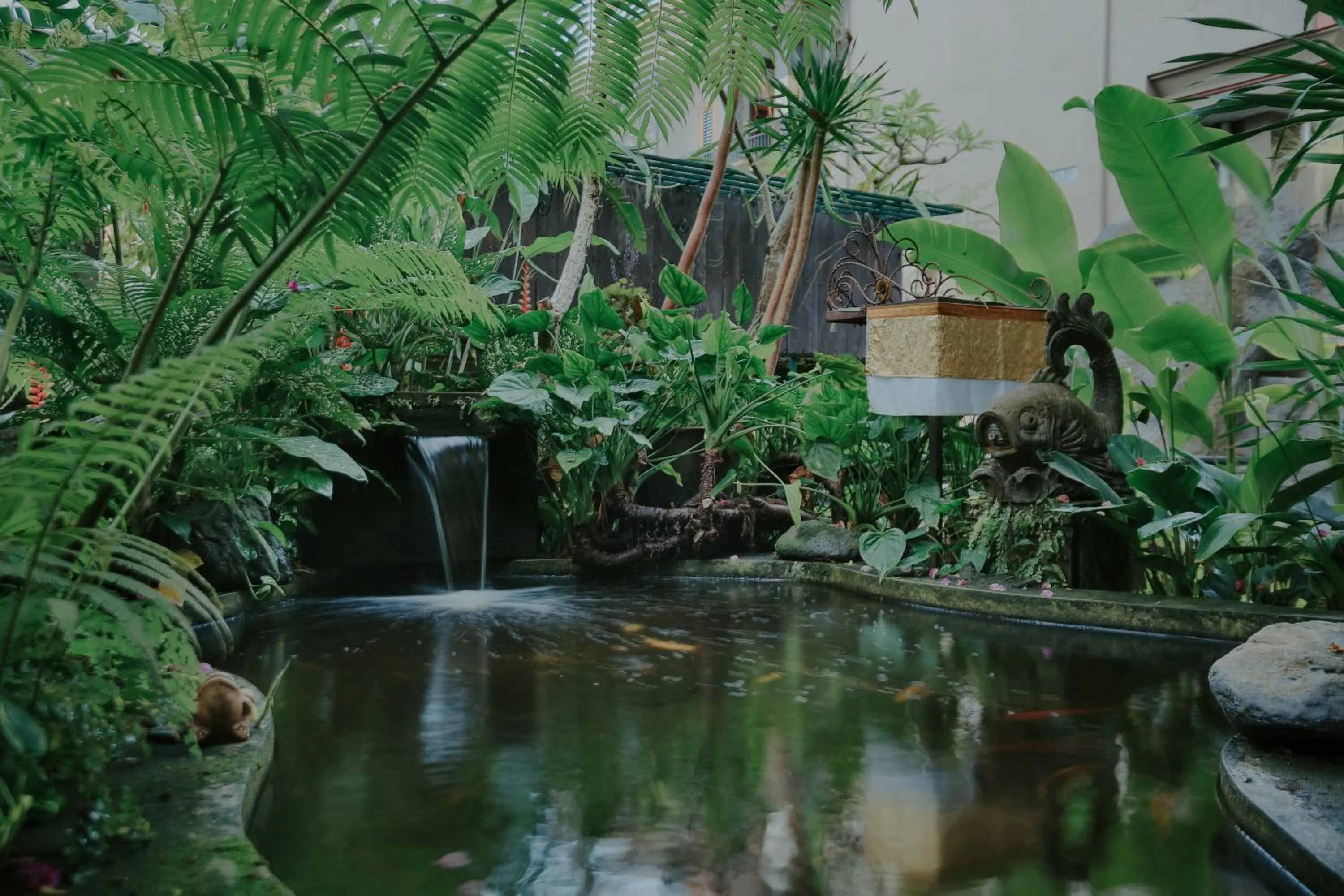 Garden view in LASTANA SUITE UBUD