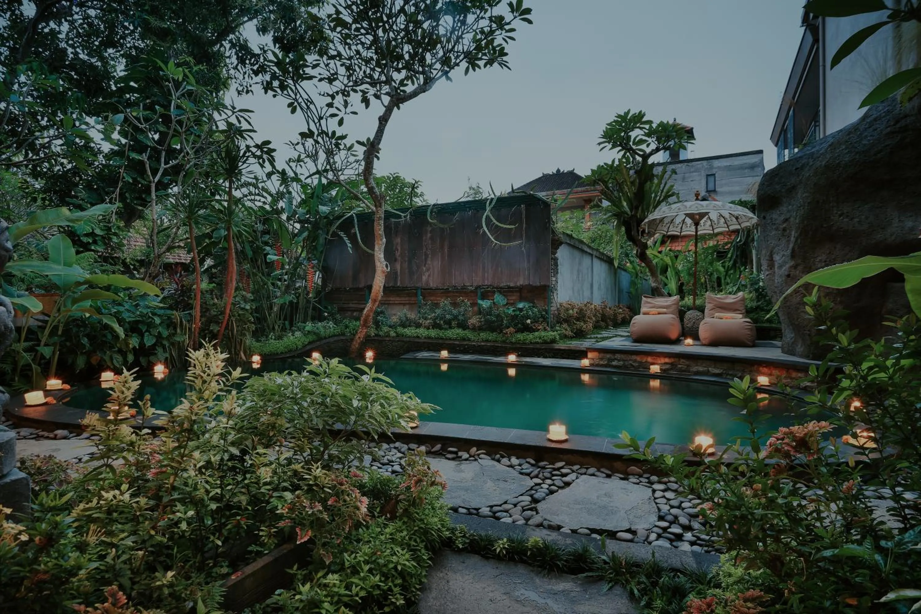 Garden in LASTANA SUITE UBUD