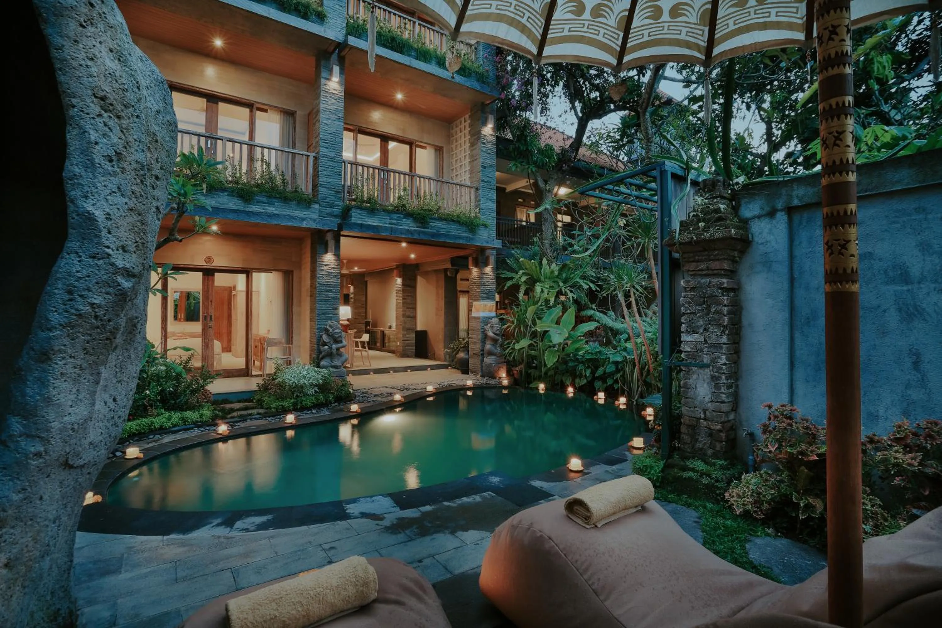 Garden in LASTANA SUITE UBUD