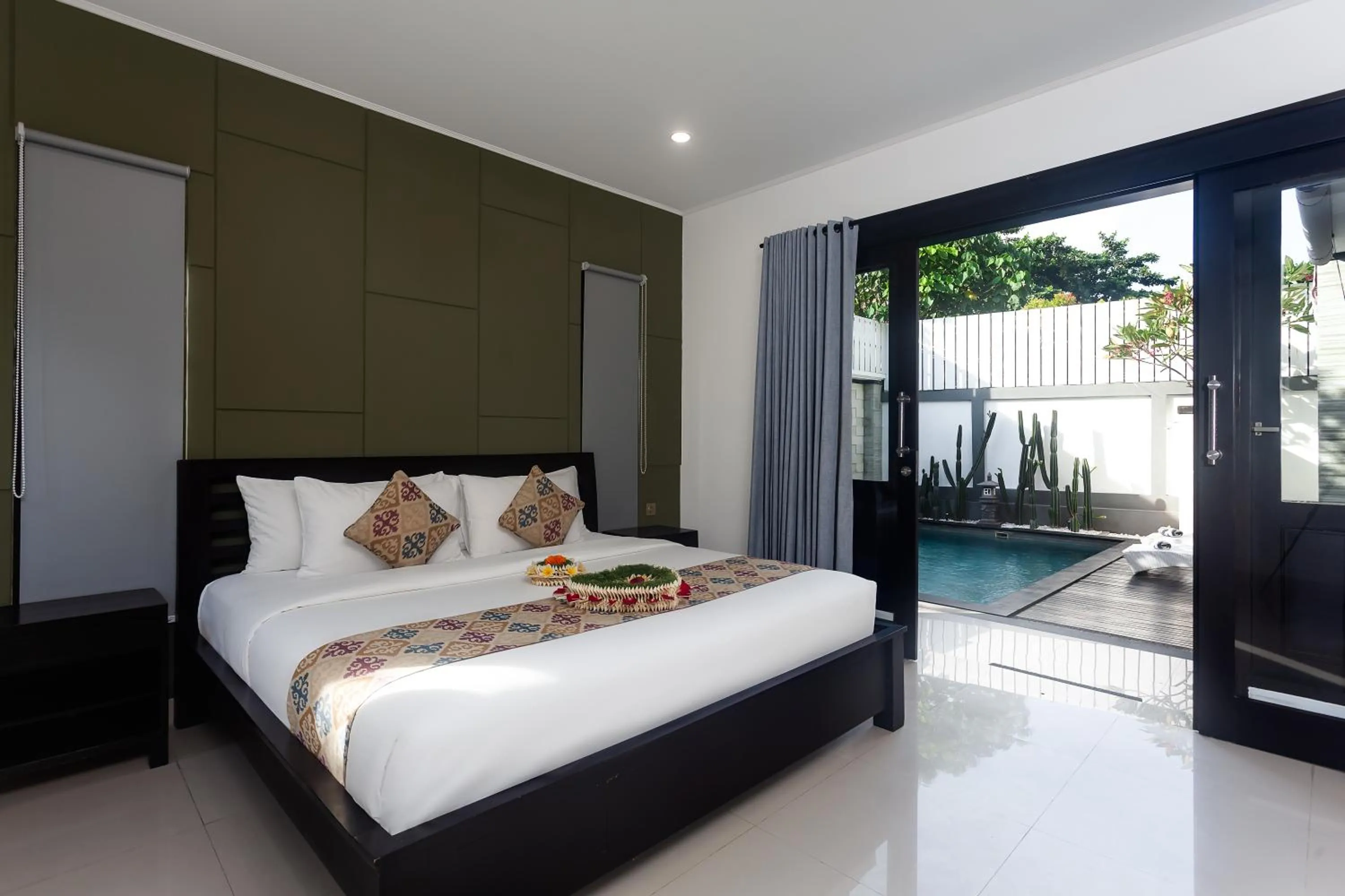 Bedroom, Bed in Maja Villa Batubelig by GenuineHost