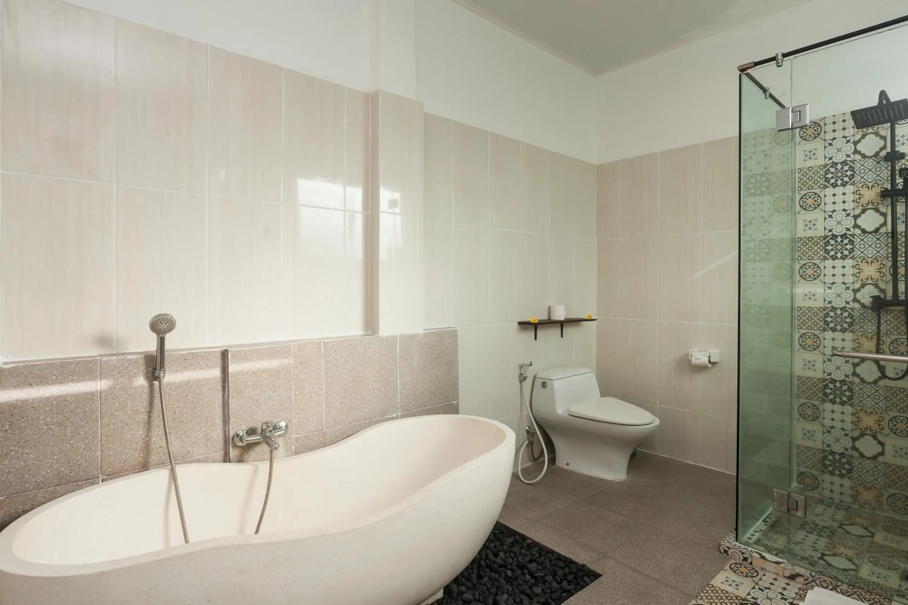 Bathroom in Maja Villa Batubelig by GenuineHost