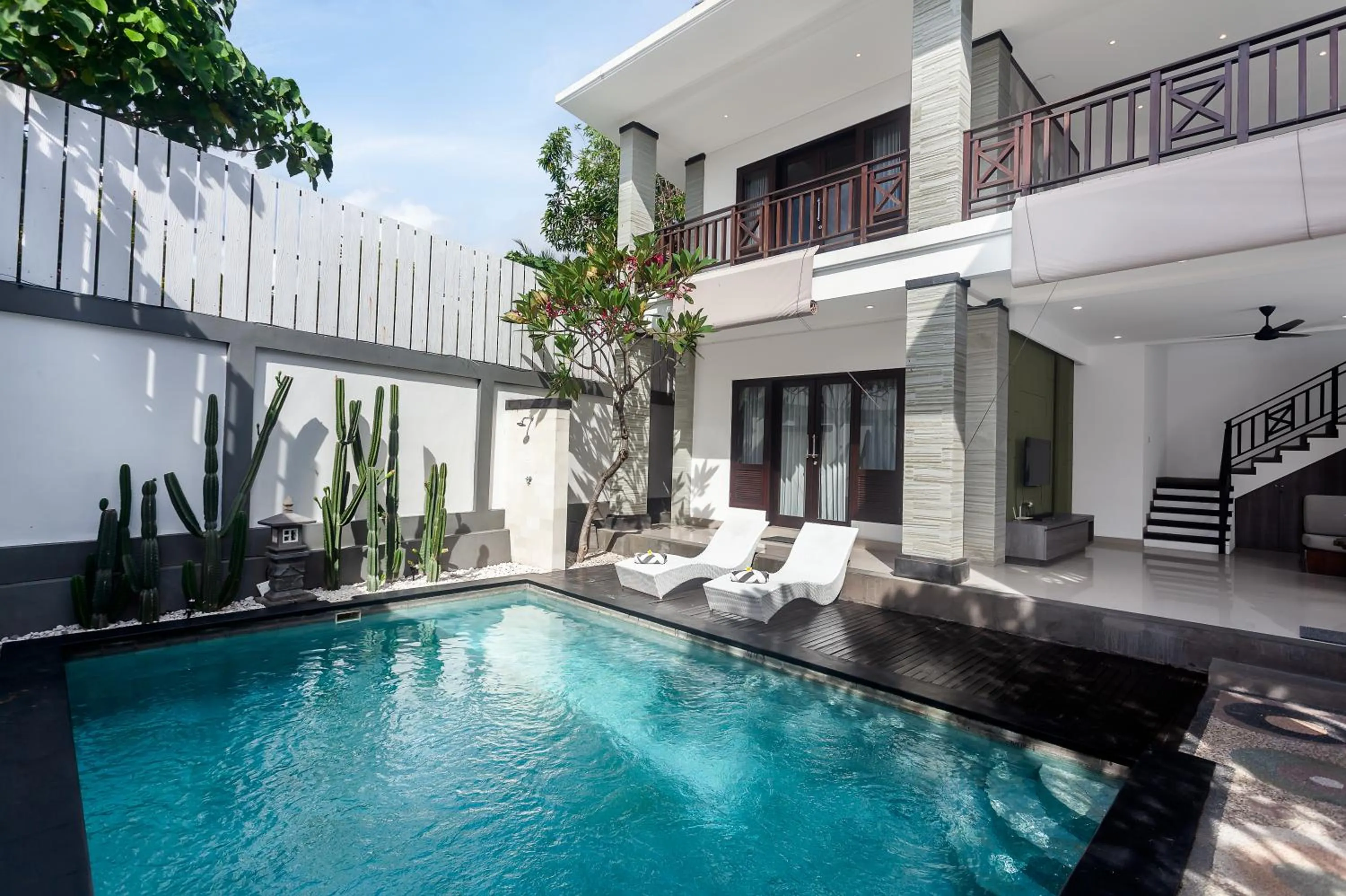 Swimming pool in Maja Villa Batubelig by GenuineHost