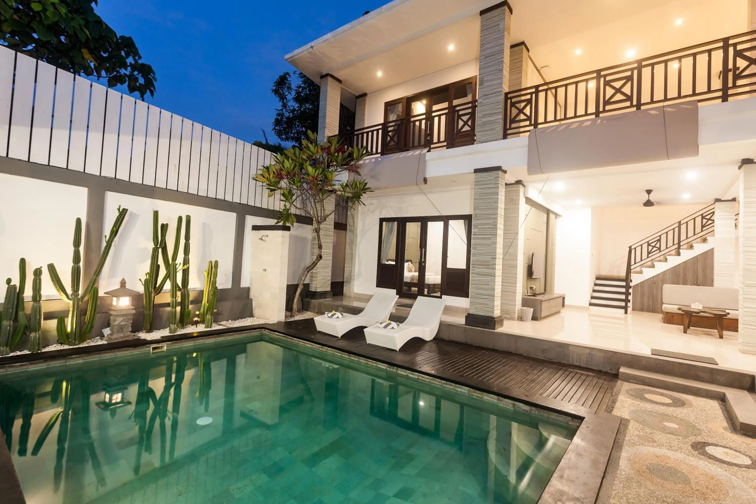 Swimming pool in Maja Villa Batubelig by GenuineHost