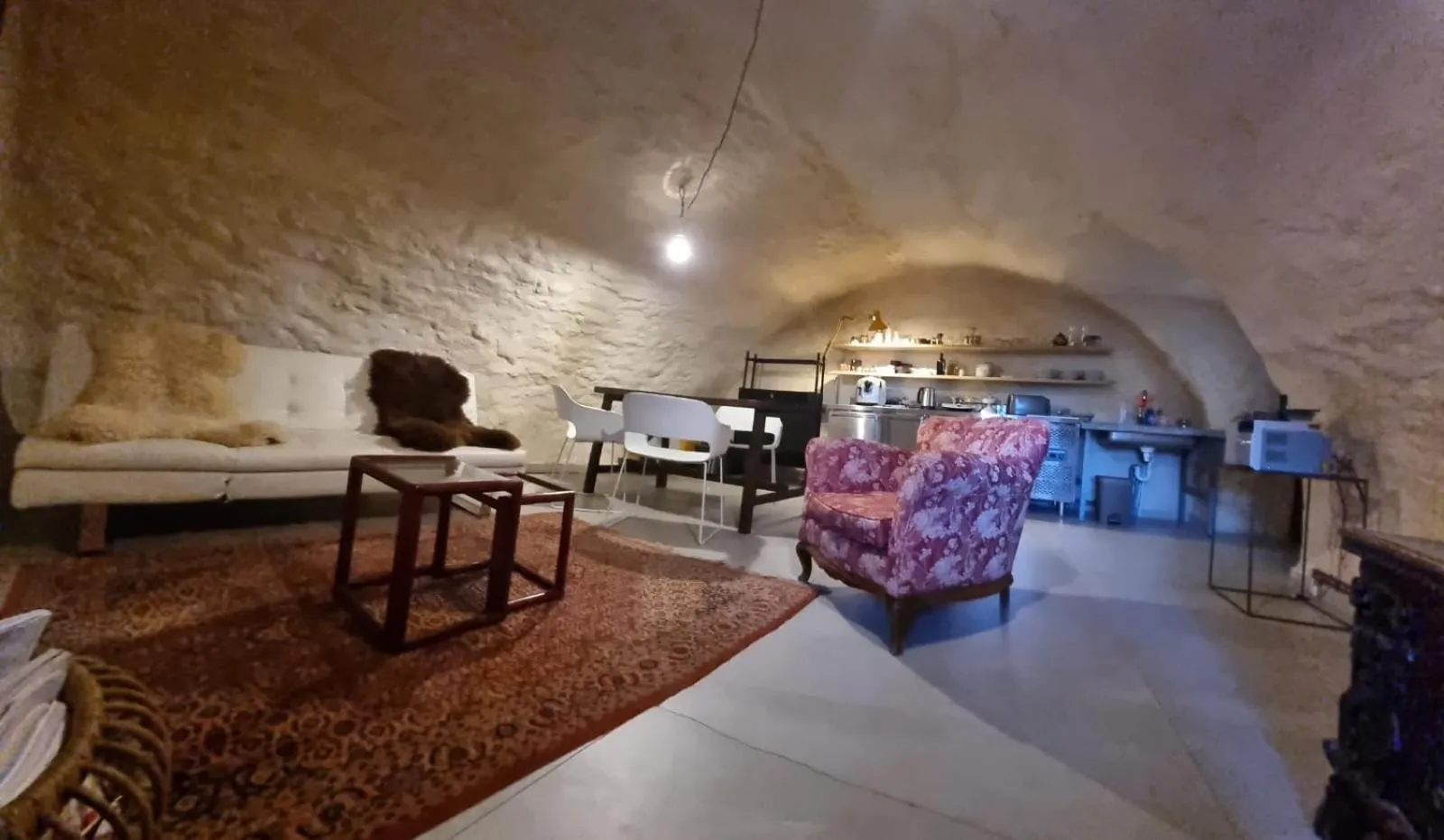 Kitchen or kitchenette in B&B con SPA il Castello di Lucawest