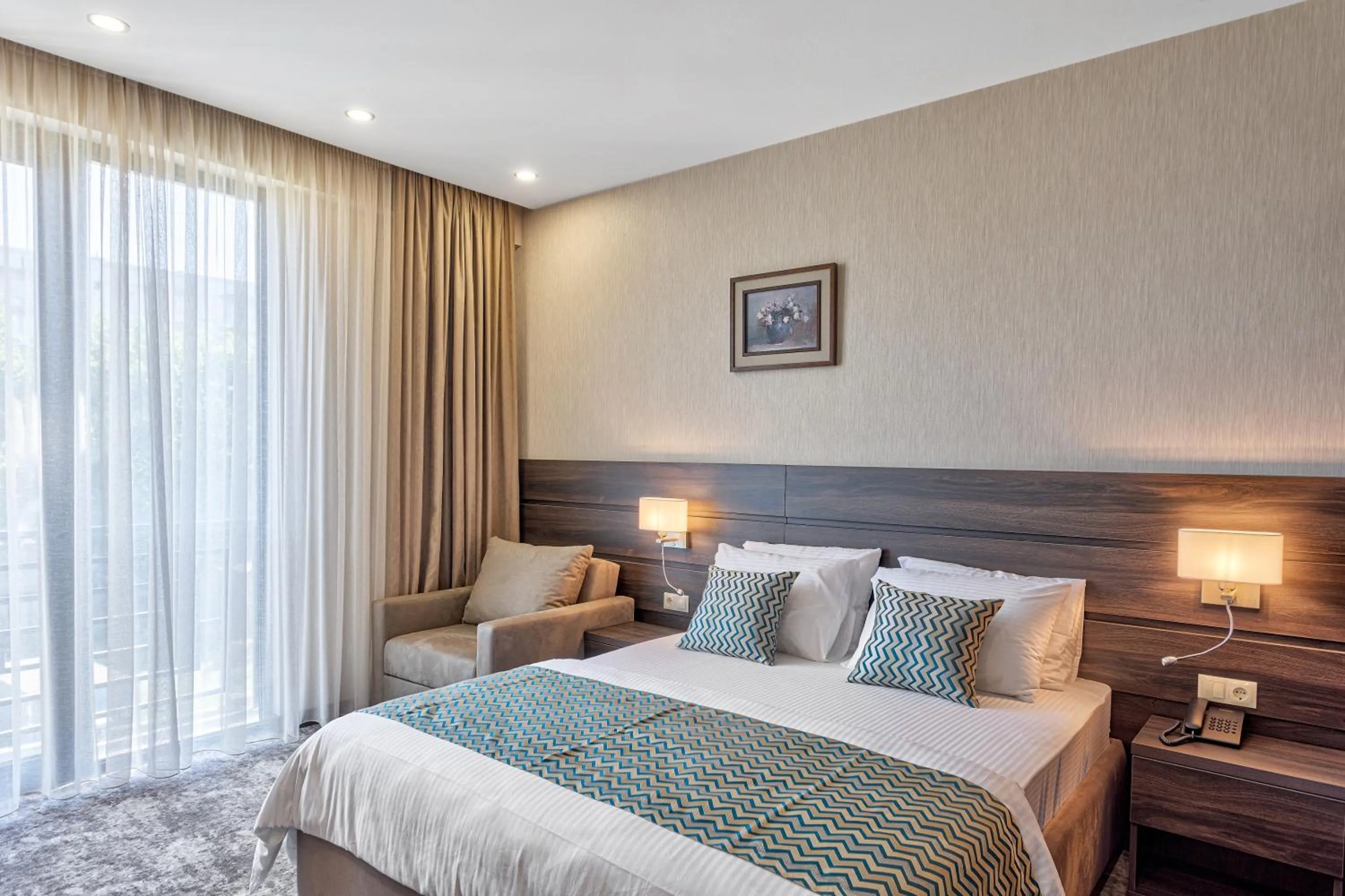 Bedroom, Bed in Vinum Hotel