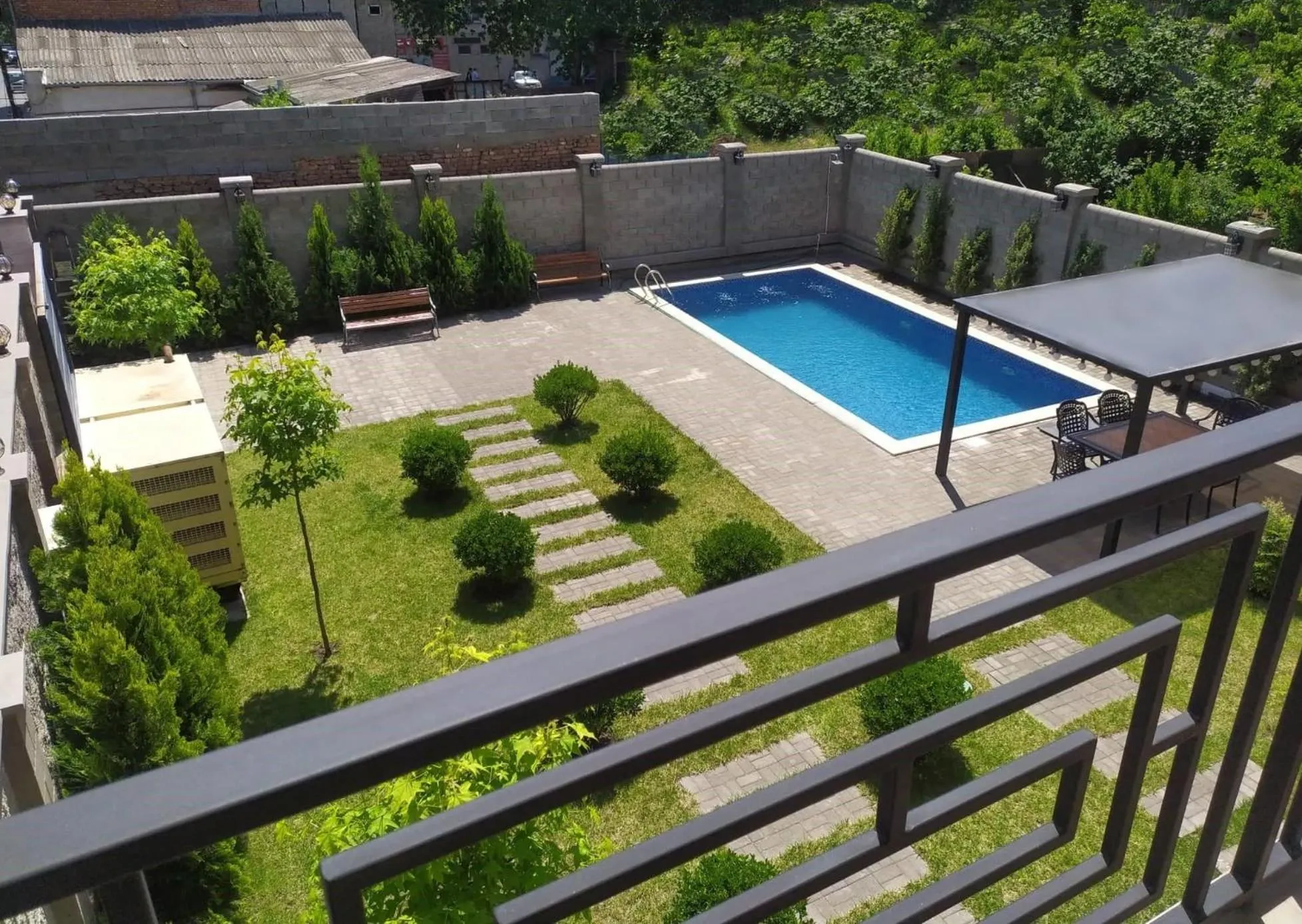 Balcony/Terrace in Vinum Hotel