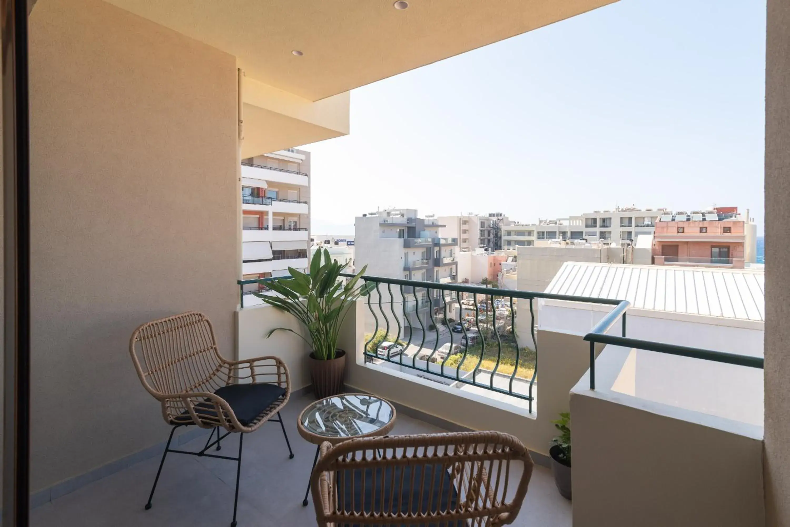 Patio in Alcyone Studios and Apartments Patio in Alcyone Studios and Apartments