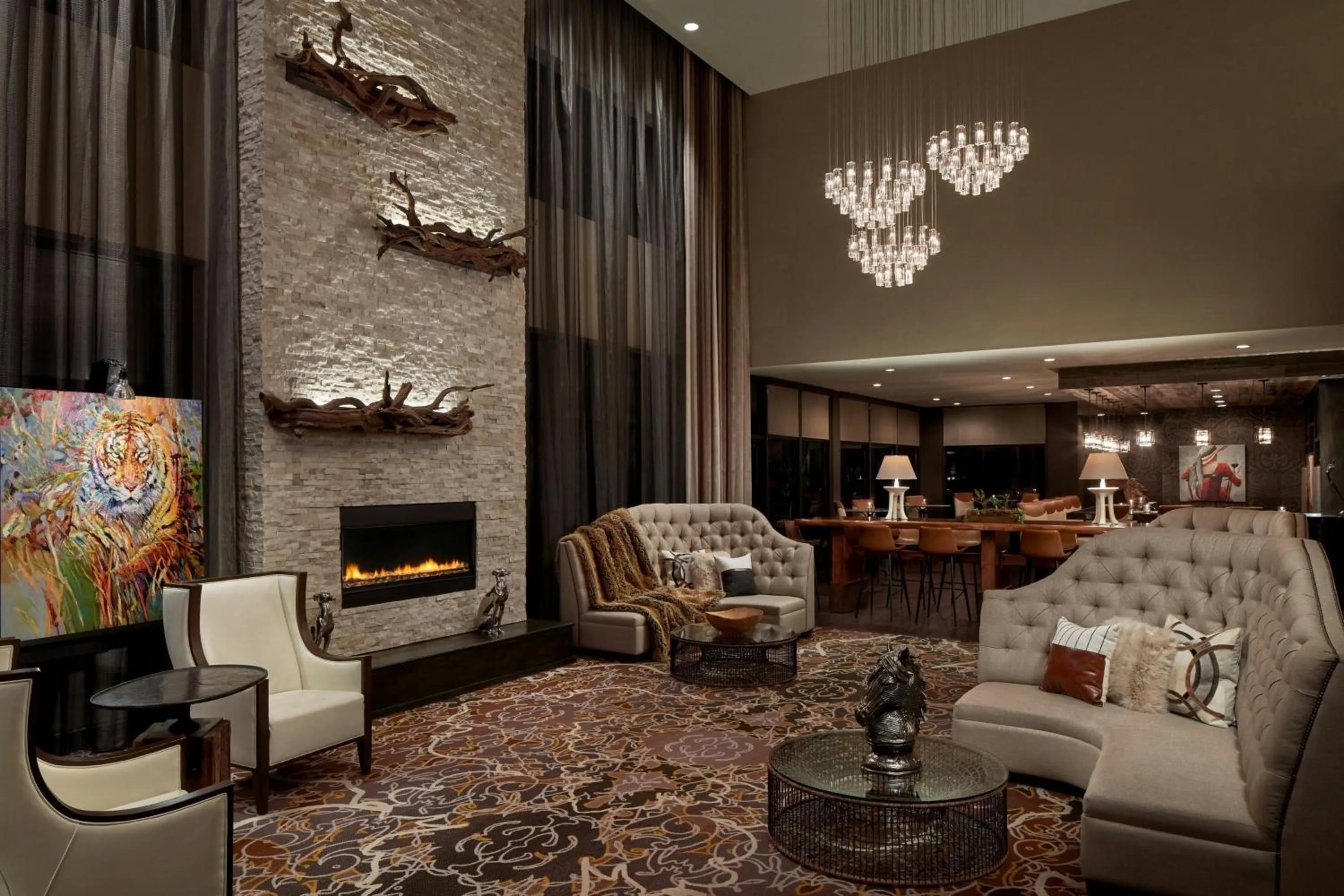 Lobby or reception in Andell Inn