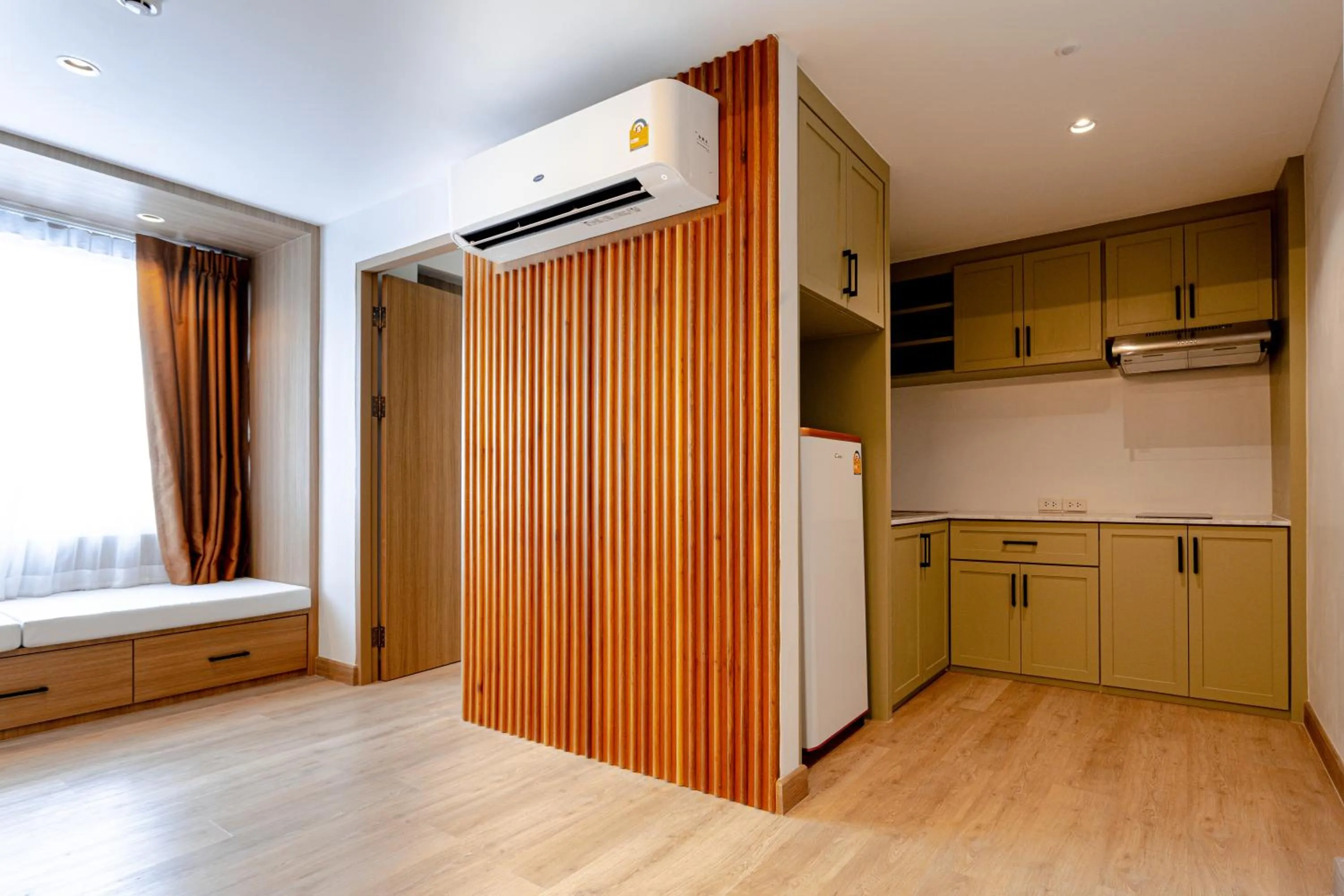 Kitchen or kitchenette in Nakornping Boutique Hotel