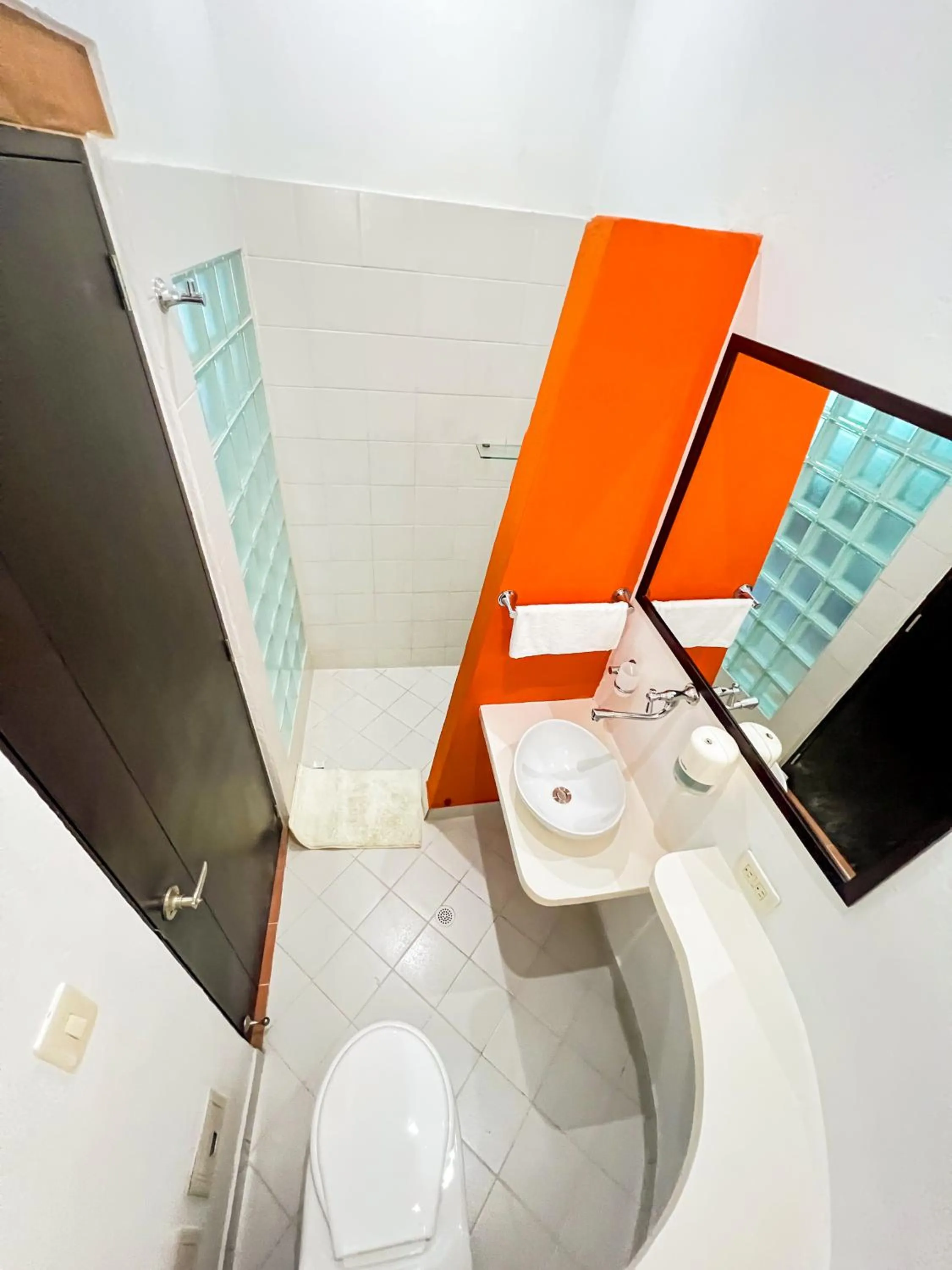 Bathroom in The Orange House Santa Marta