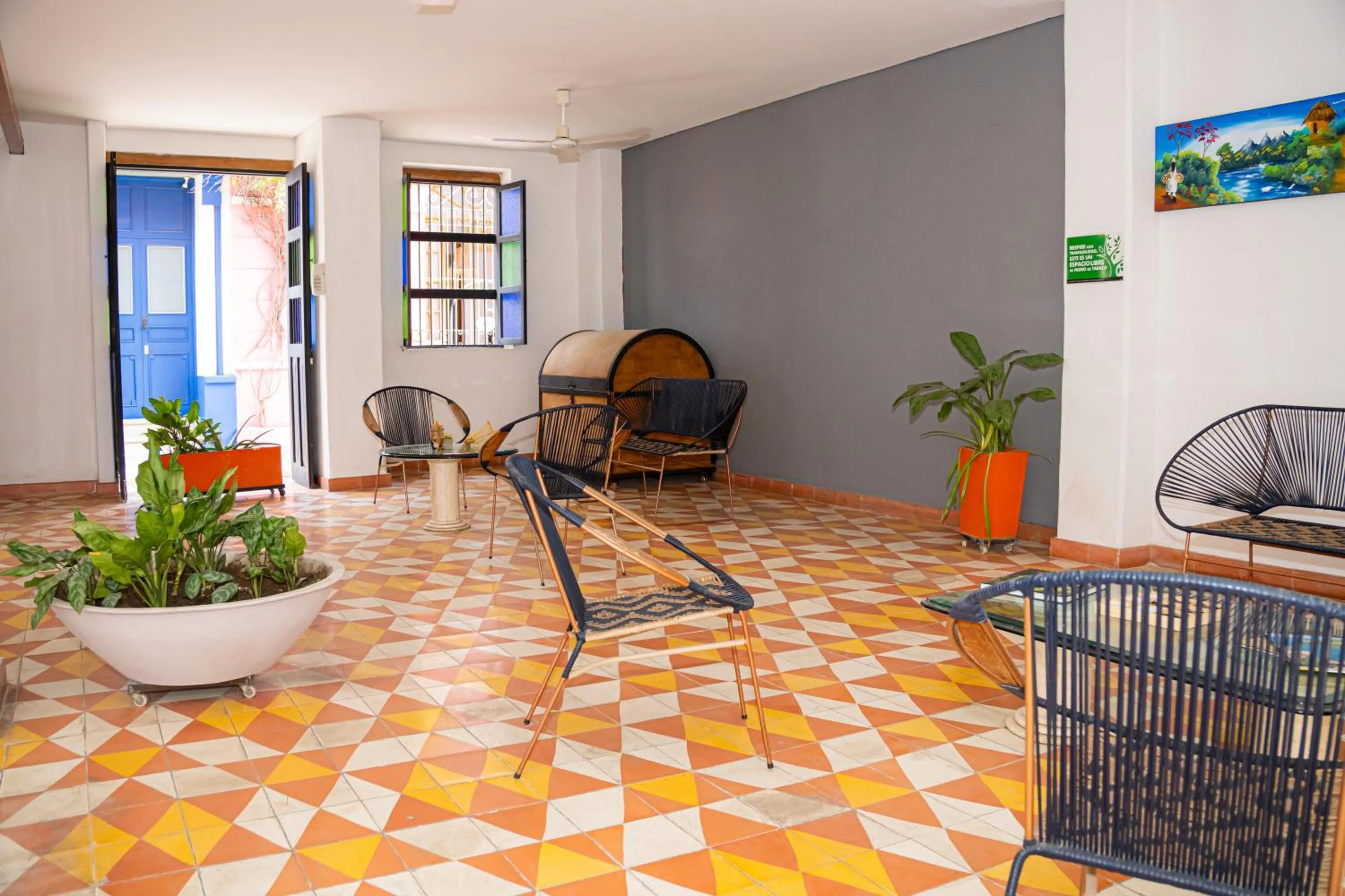 Living room in Hotel Puerto Pelicano