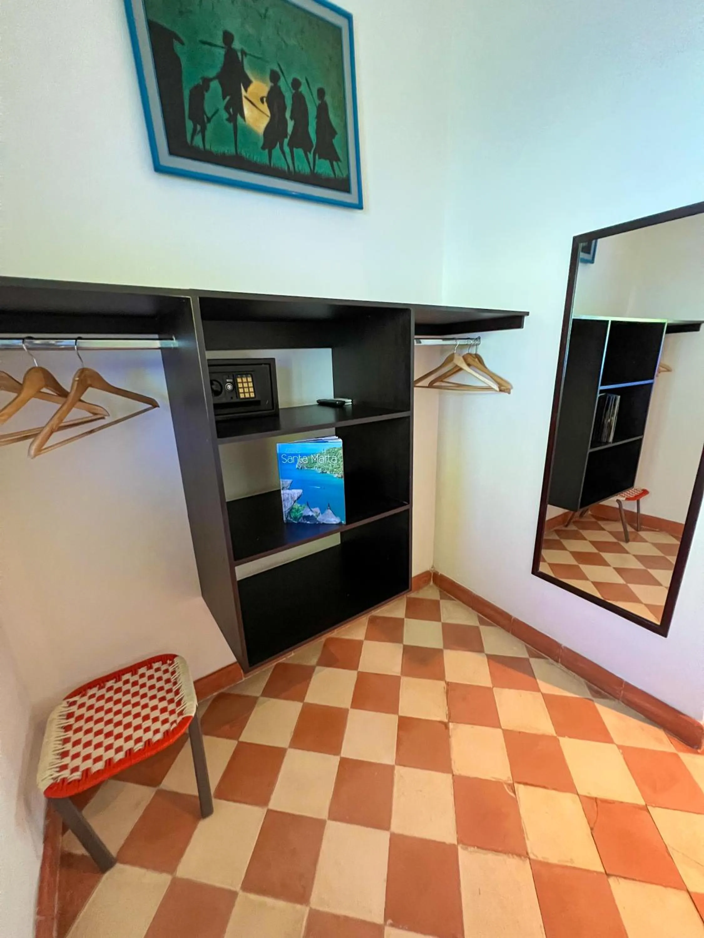 wardrobe in The Orange House Santa Marta