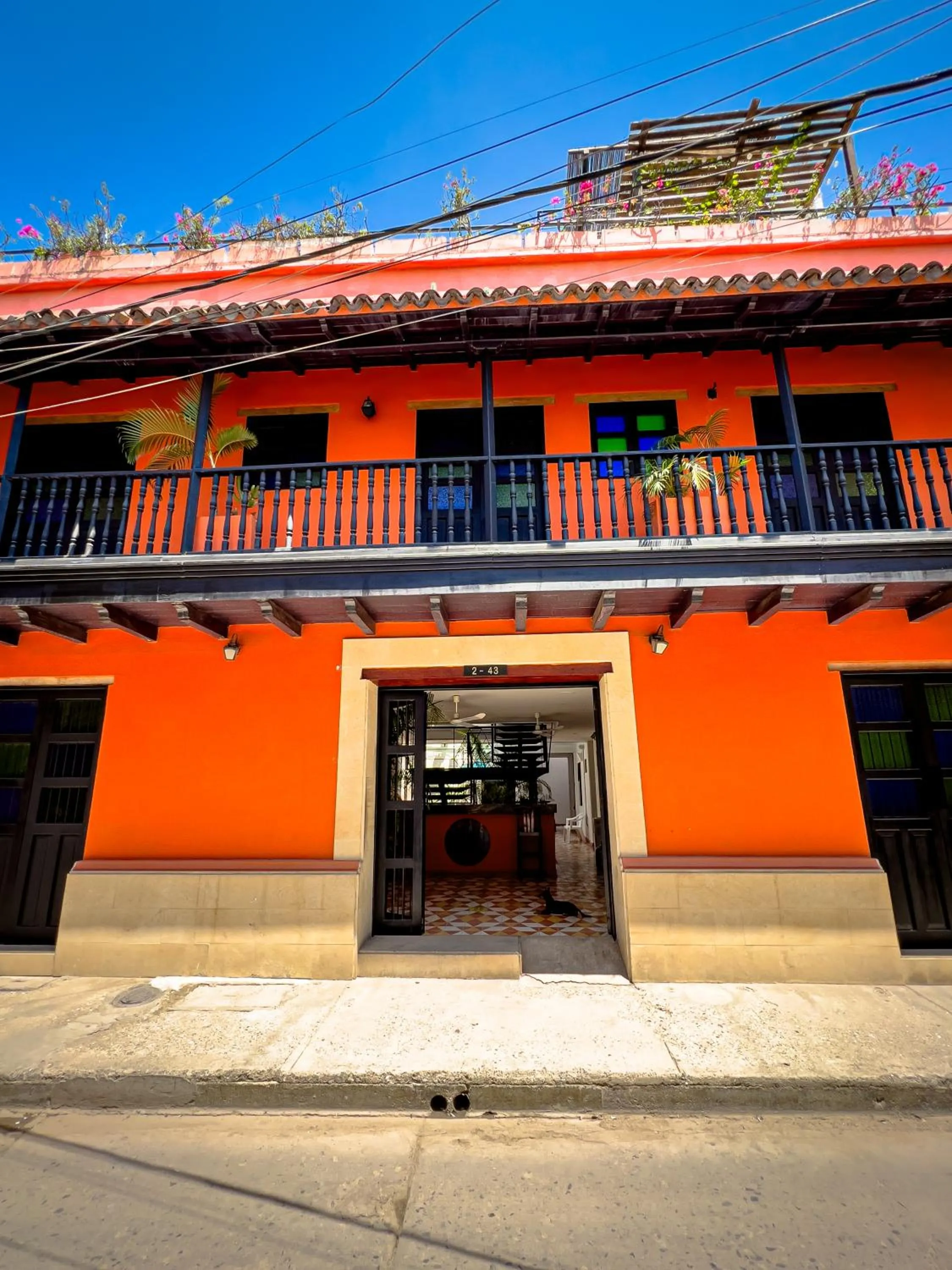 Property building in The Orange House Santa Marta