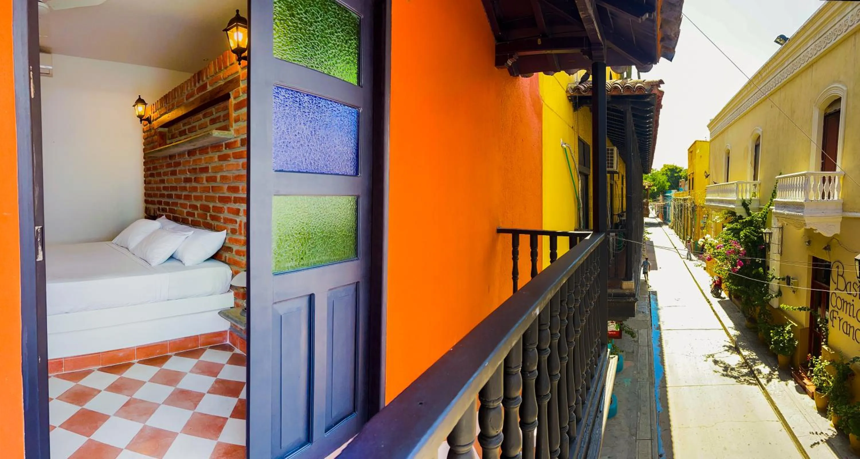 View (from property/room) in The Orange House Santa Marta